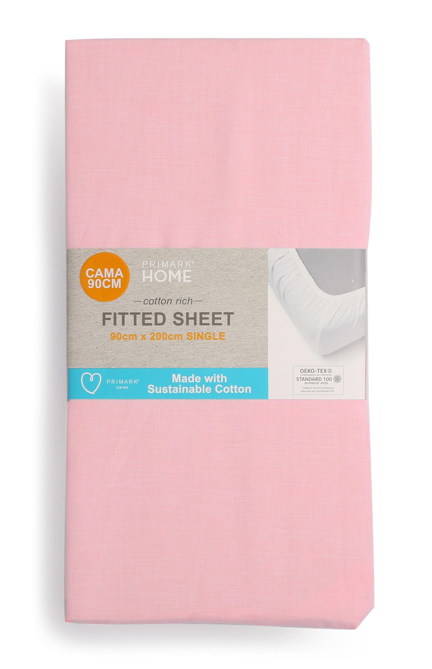 Lenzuolo singolo con angoli in cotone sostenibile