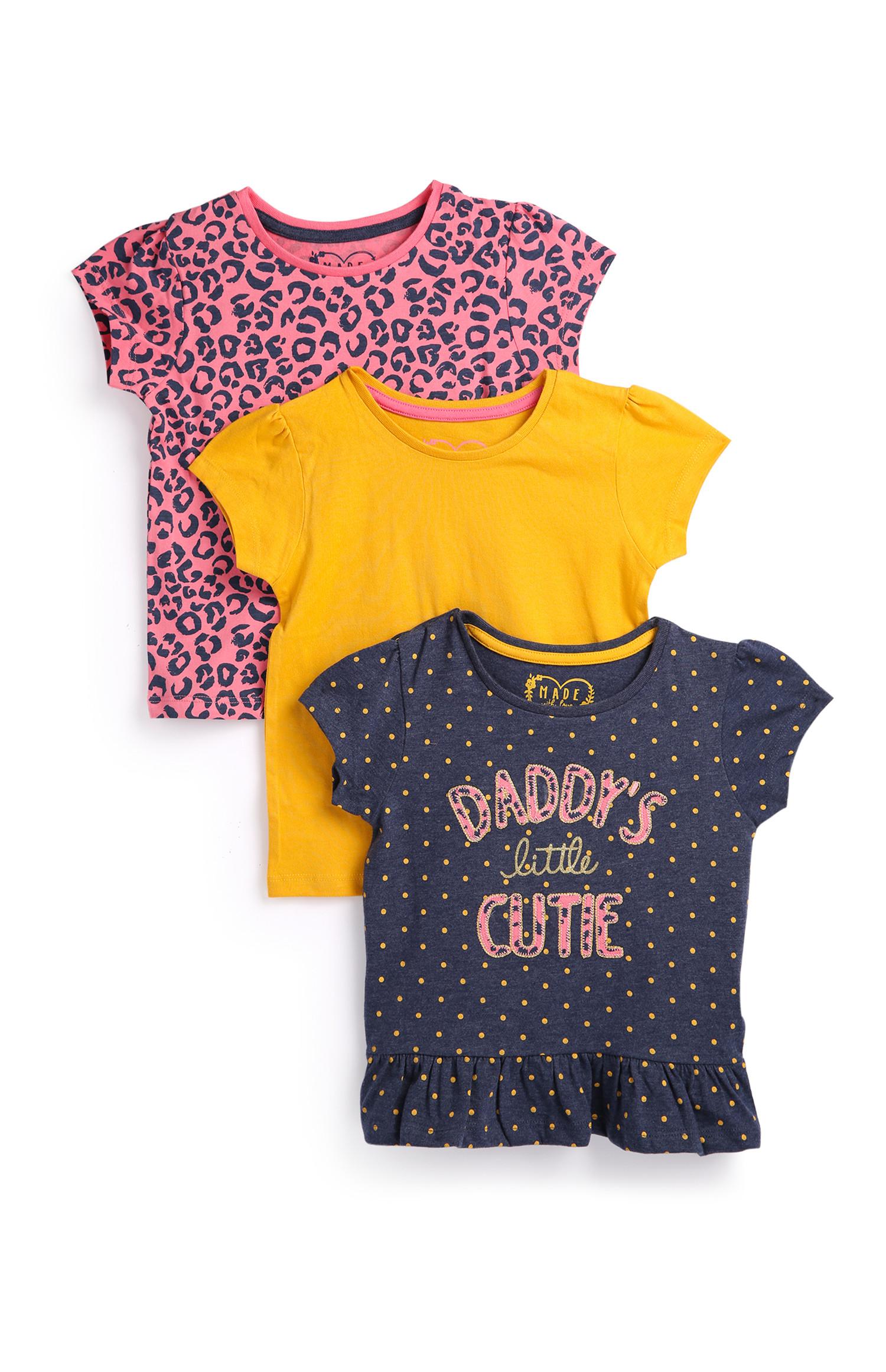 T-Shirts für Babys (M), 3er-Pack