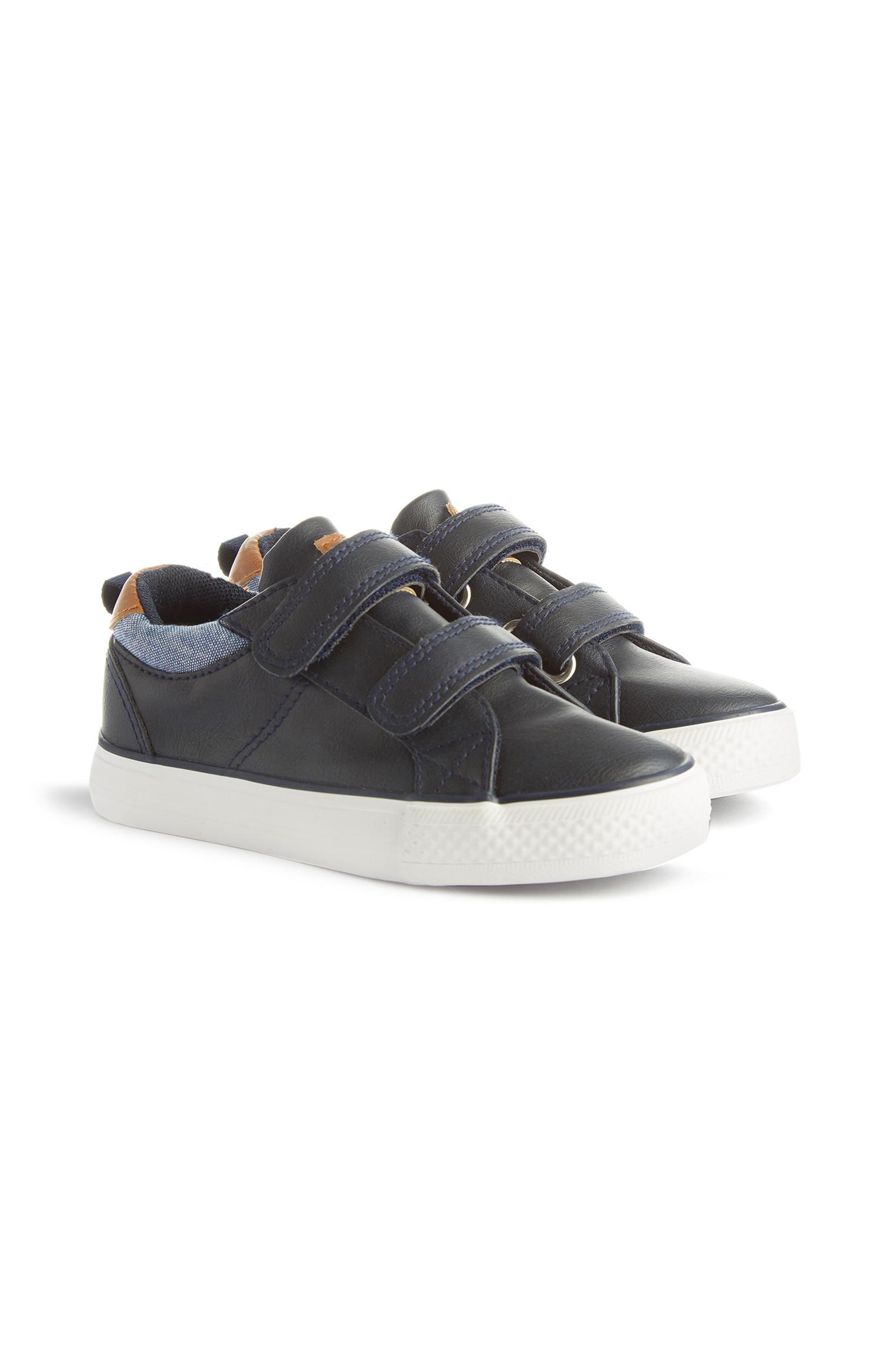 Trainer blu navy con velcro