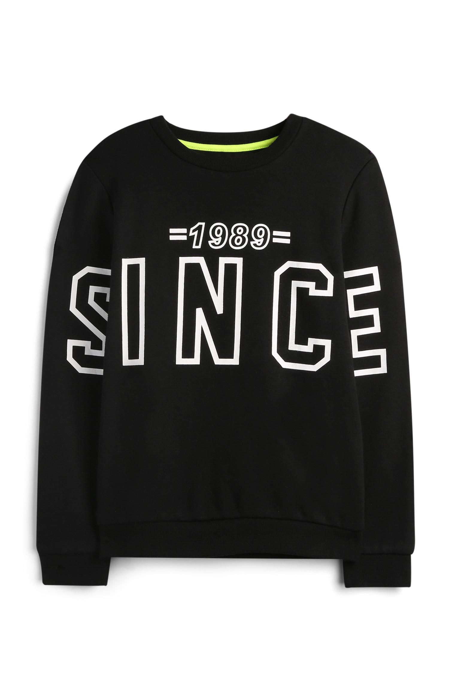 Schwarzer Pullover (Teeny Boys)