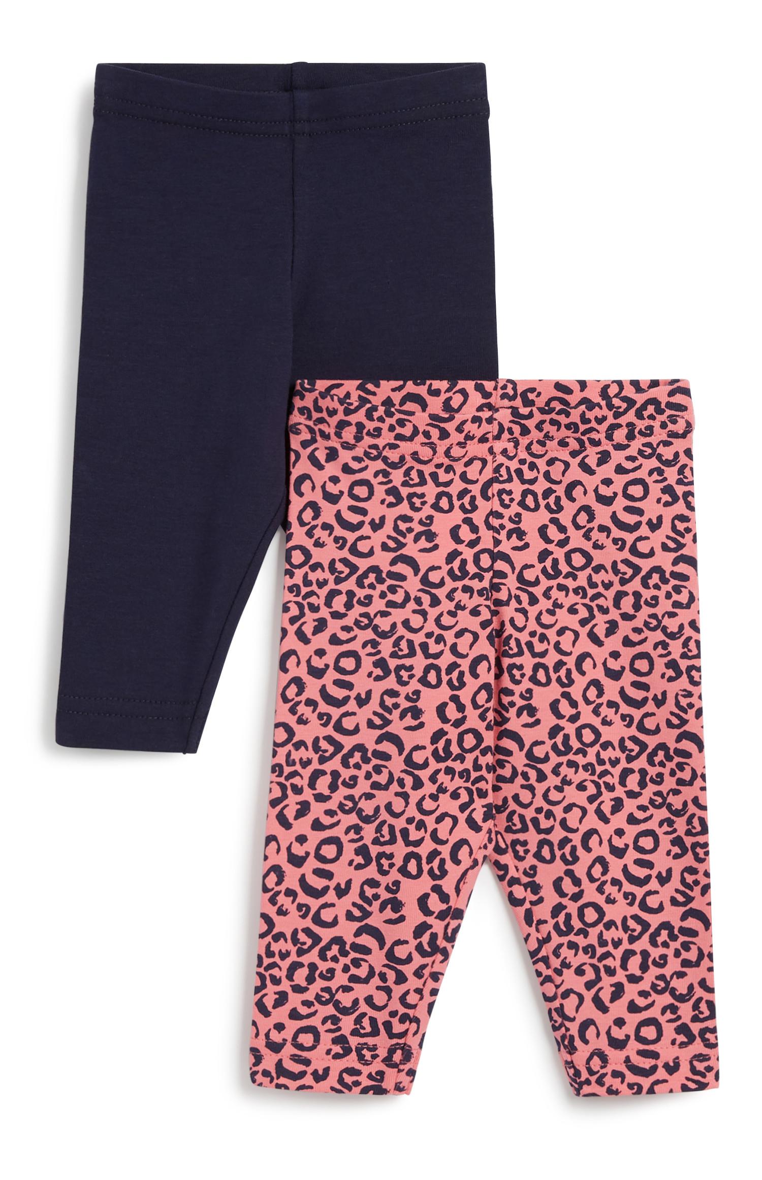 2 paia di leggings da bimba