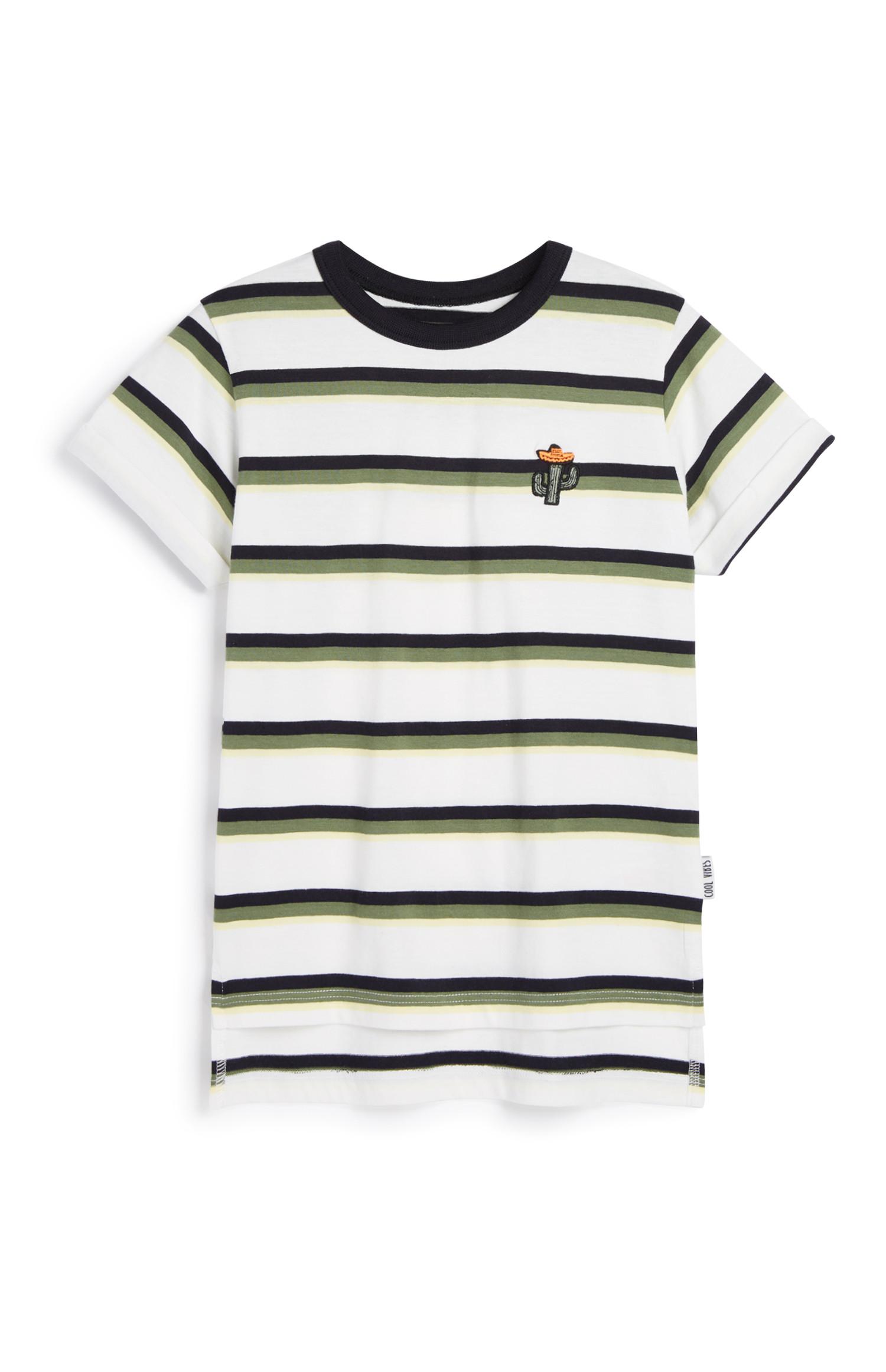 Gestreiftes T-Shirt (kleine Jungen)