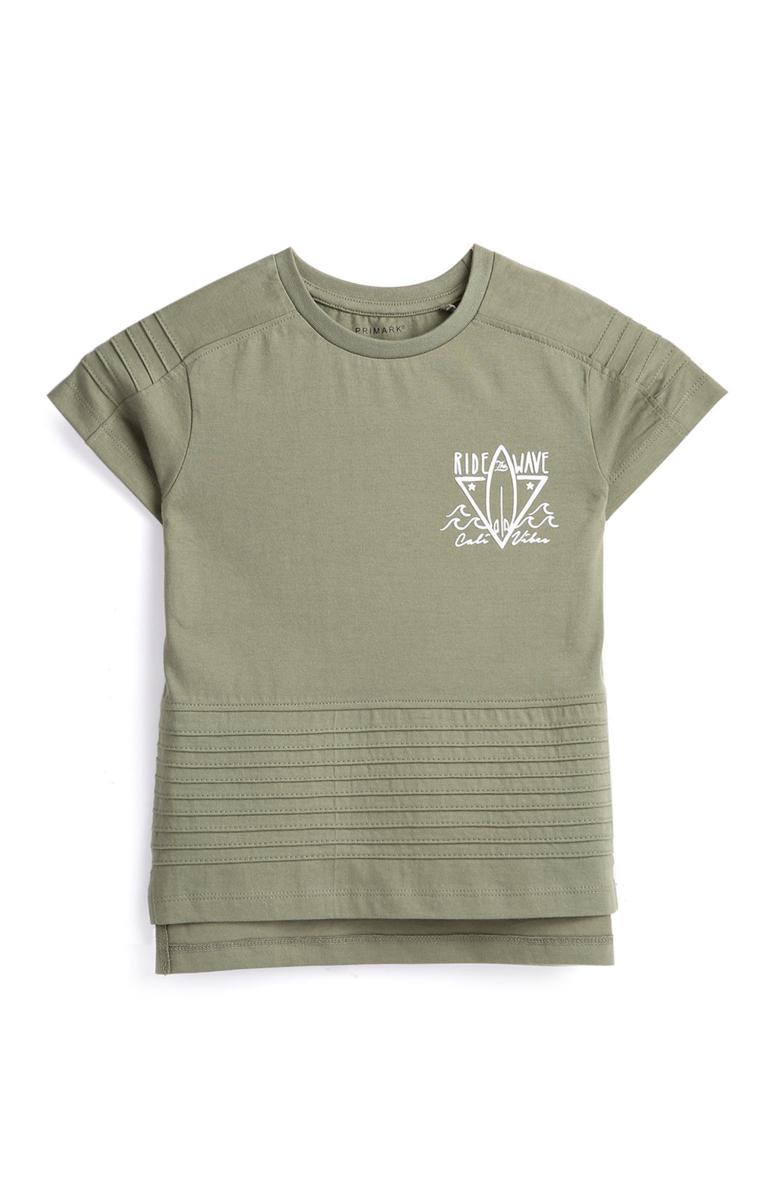 Khakifarbenes T-Shirt (kleine Jungen)