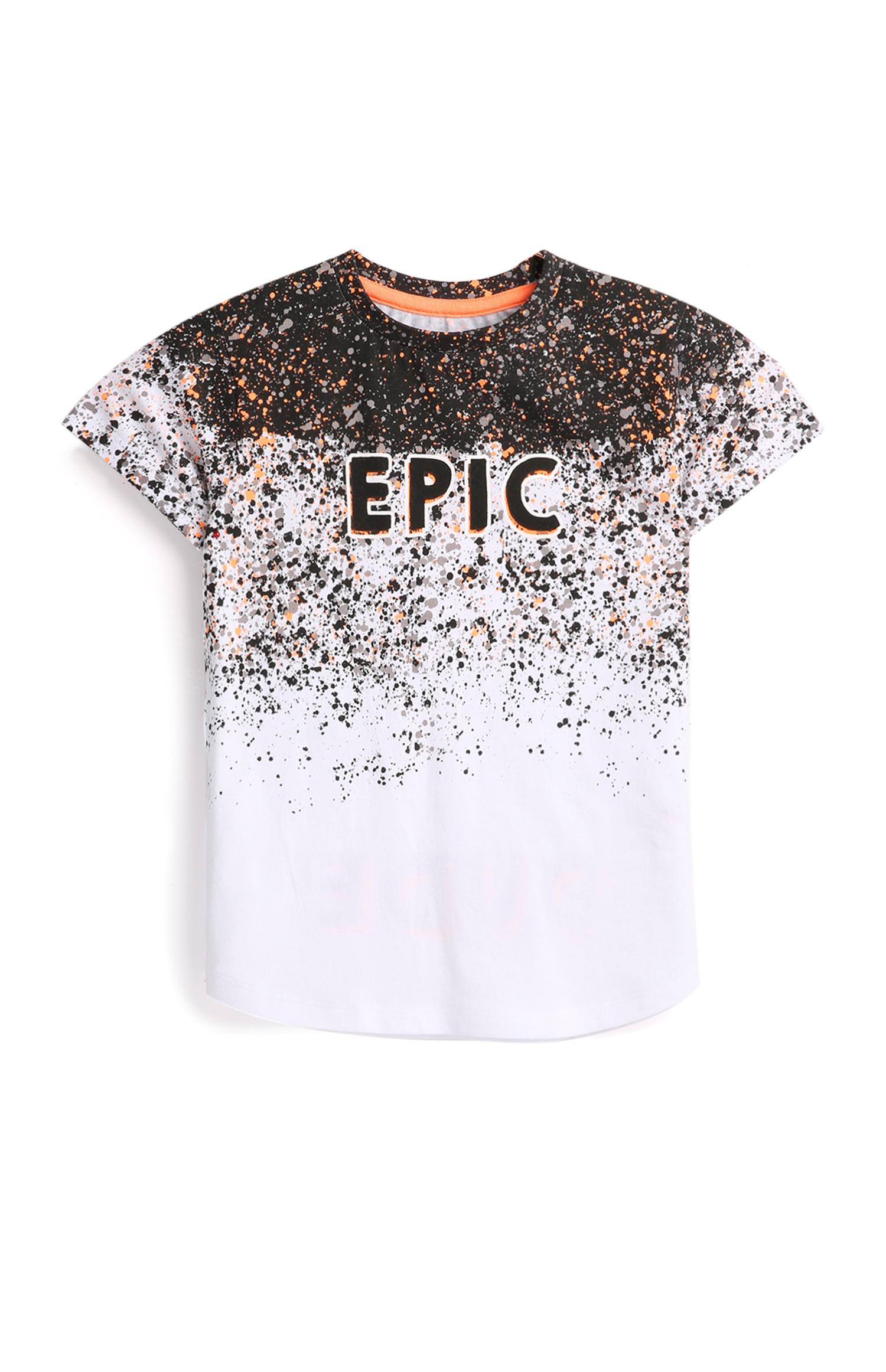 Gemustertes T-Shirt (kleine Jungen)