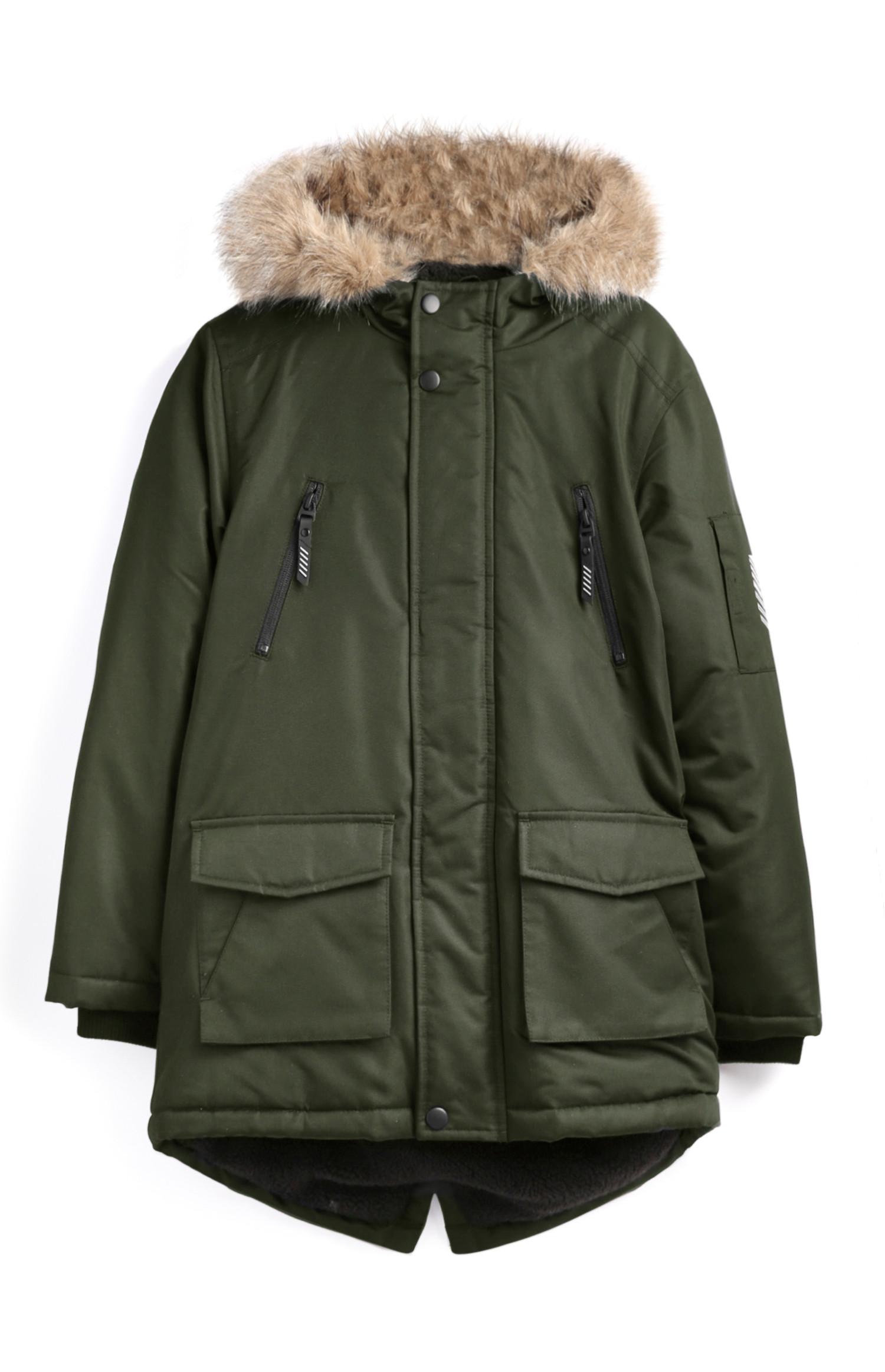 Khakifarbener Parka (Teeny Boys)