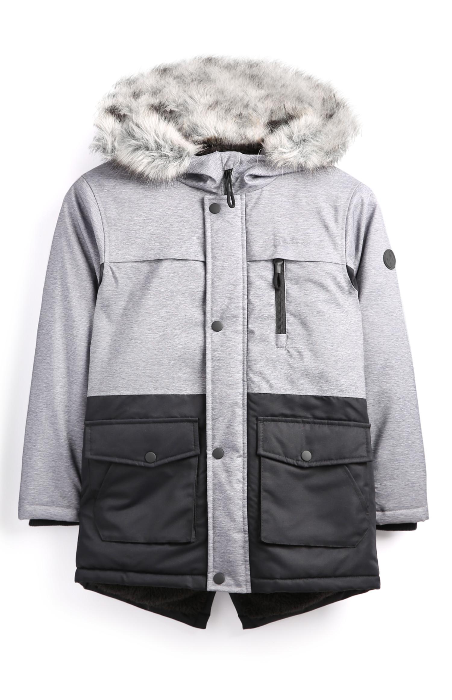 Grauer Parka (Teeny Boys)