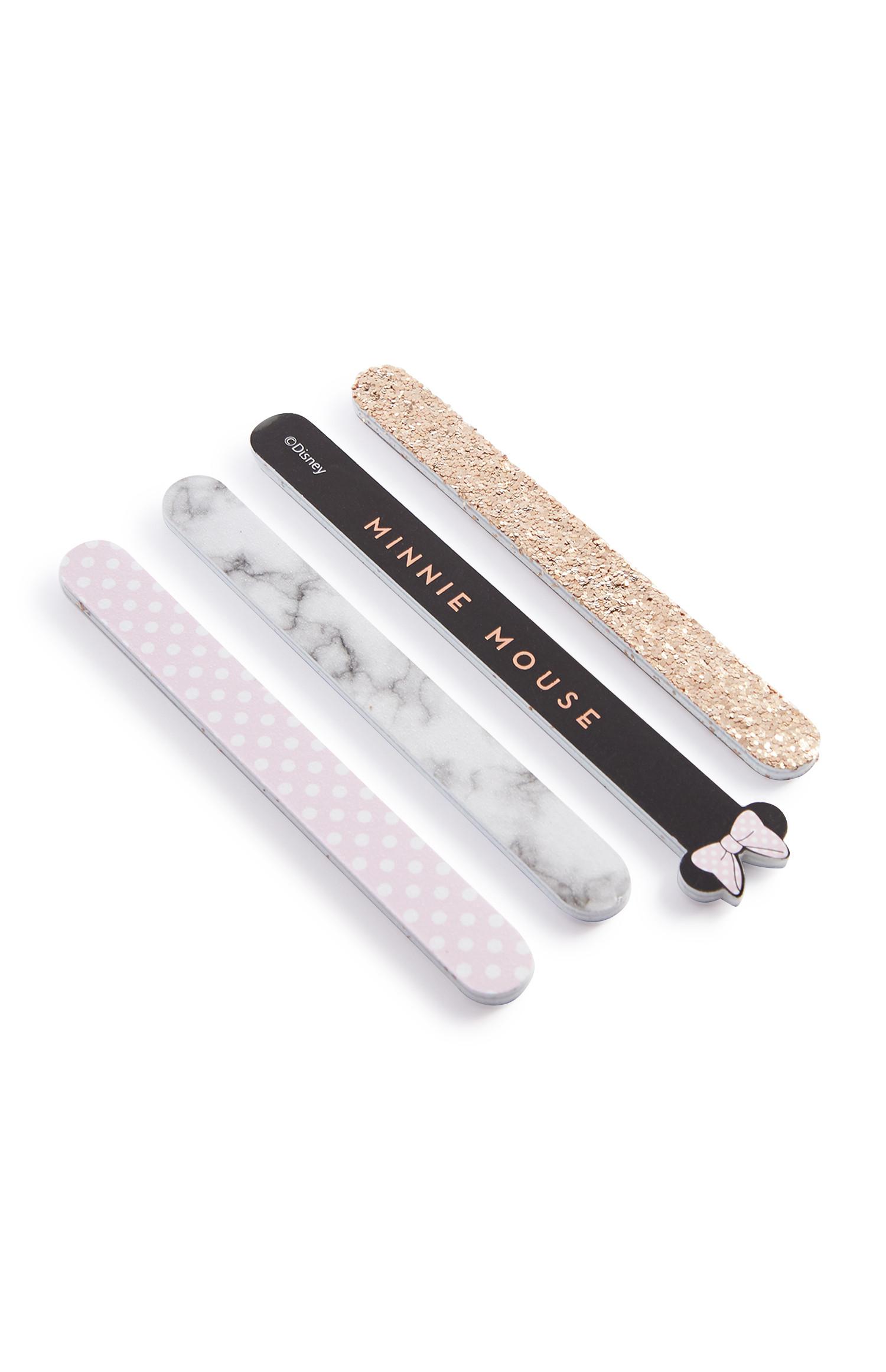 4 lime per unghie Minnie Mouse