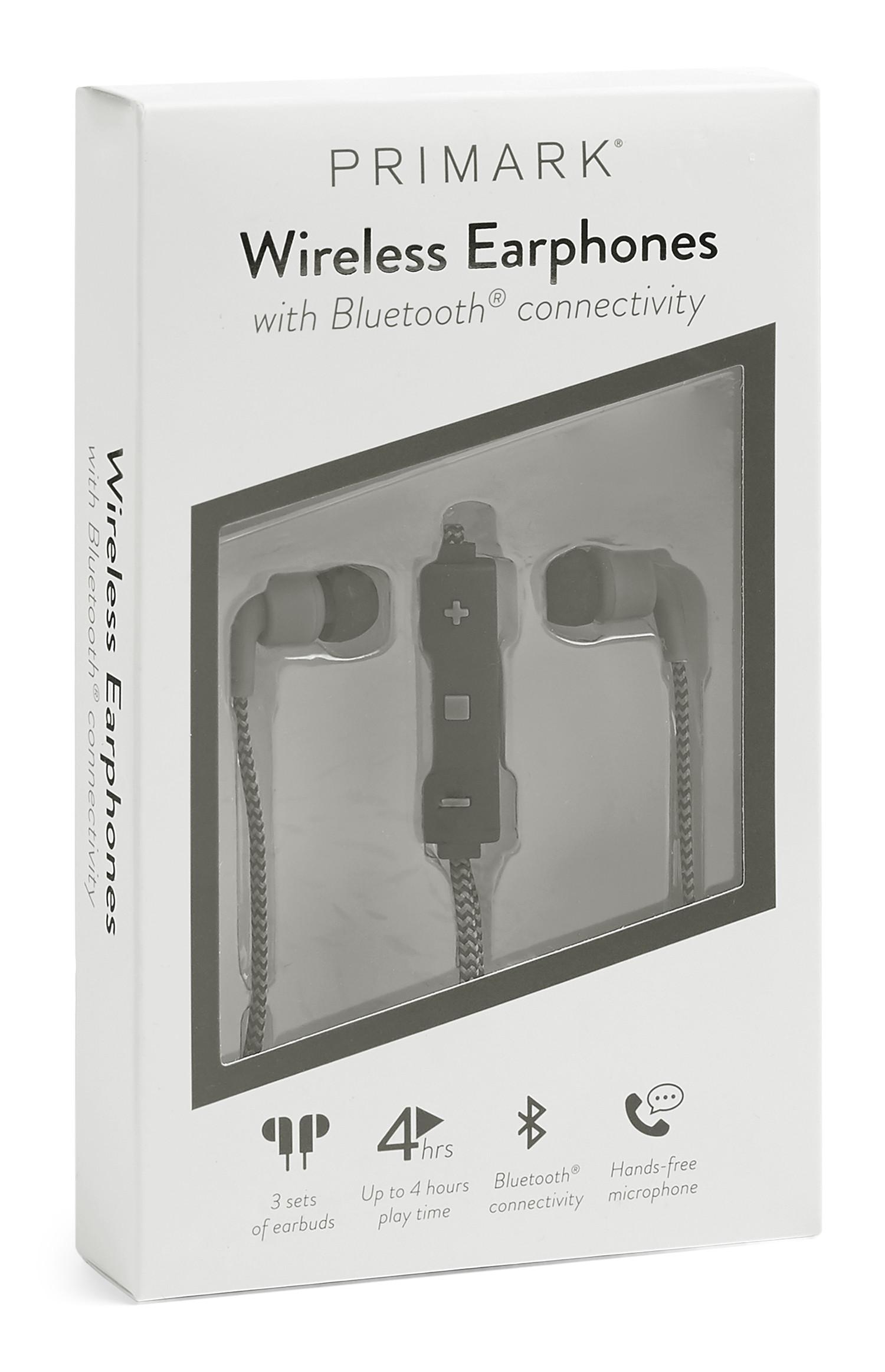 Auricolari wireless grigi