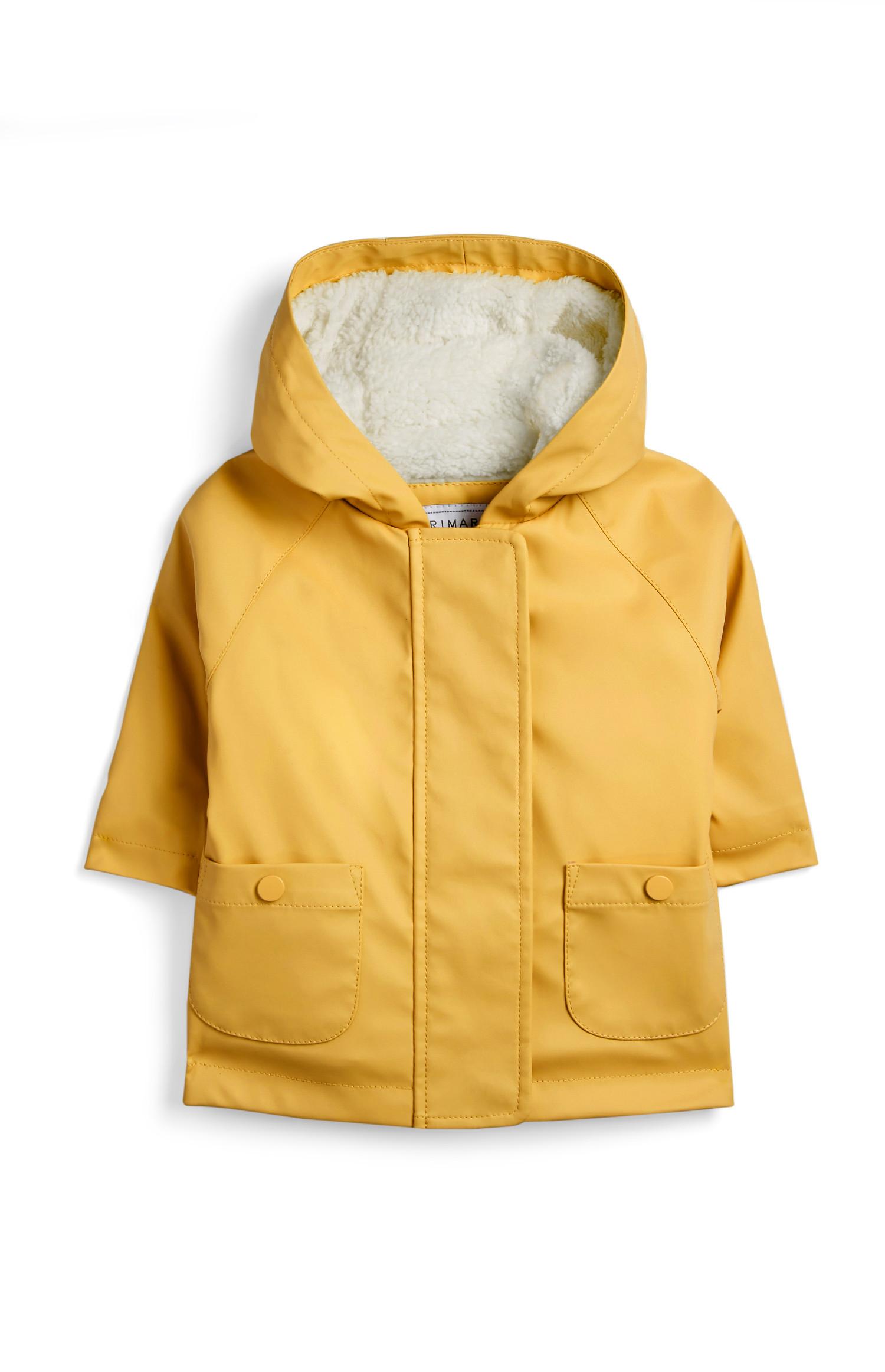 Impermeabile giallo da bimba