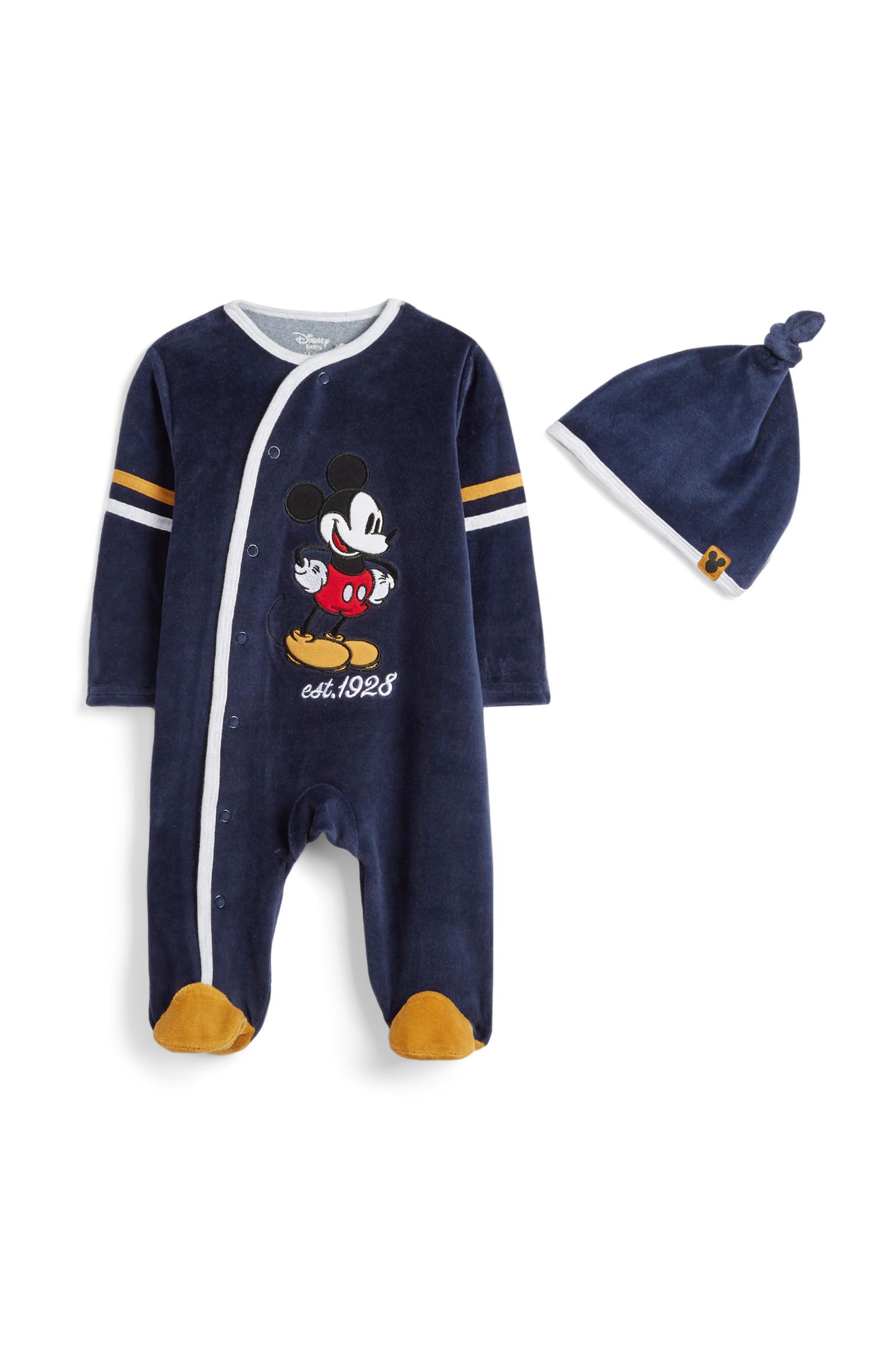 Tutina e berretto Topolino da neonato