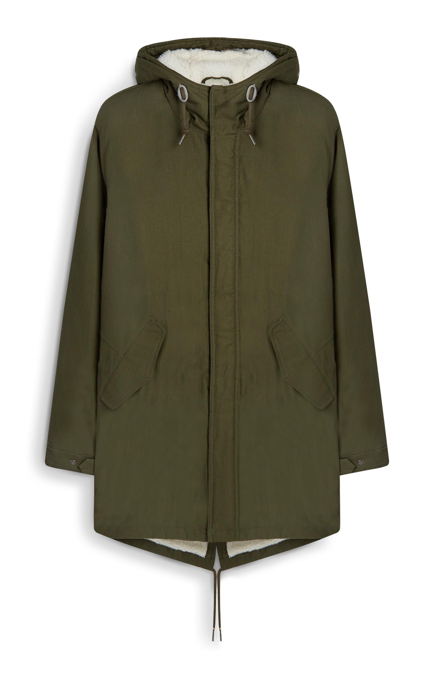 Khakifarbener Parka