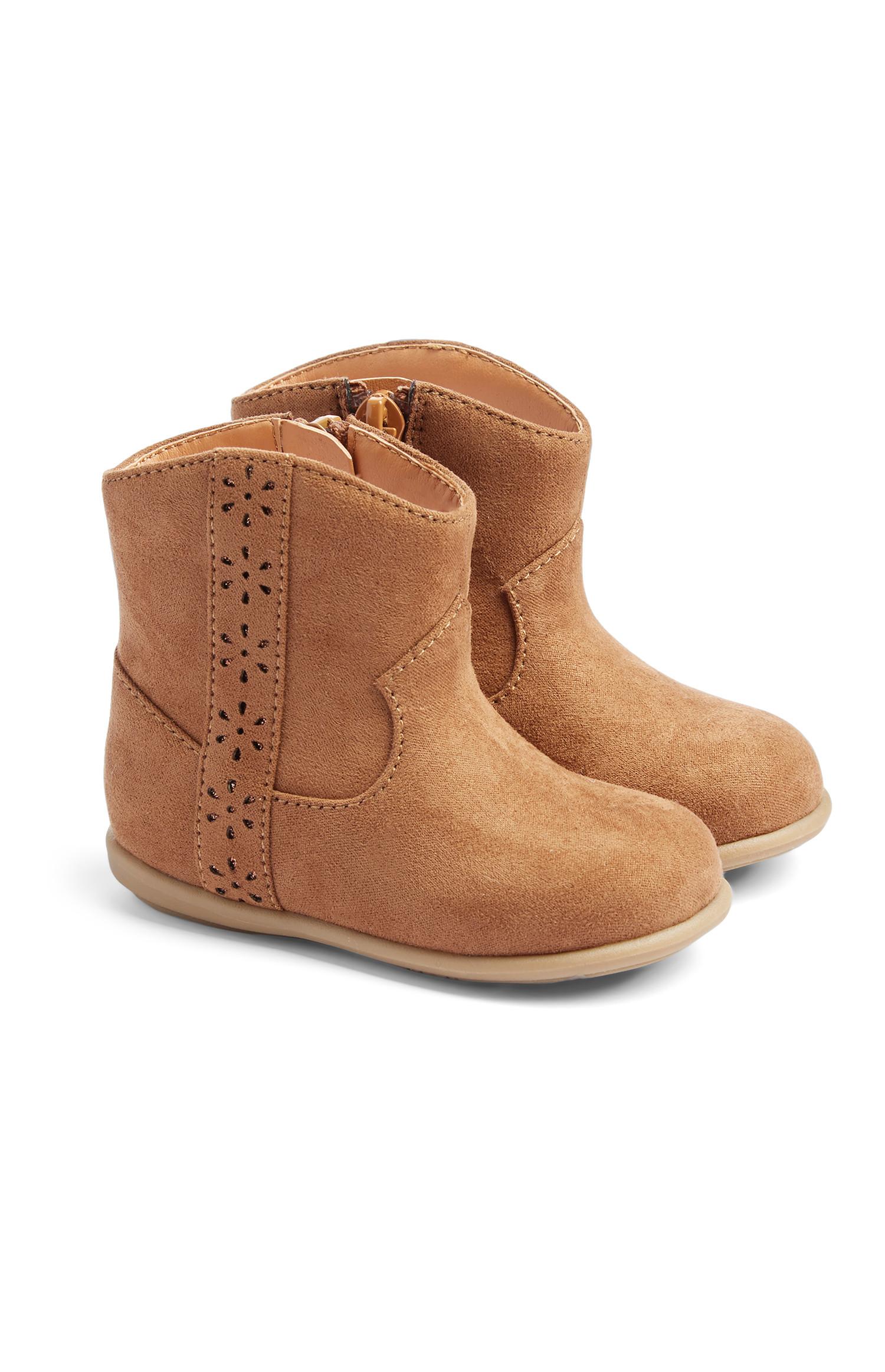 Hellbraune Stiefel für Babys (M)