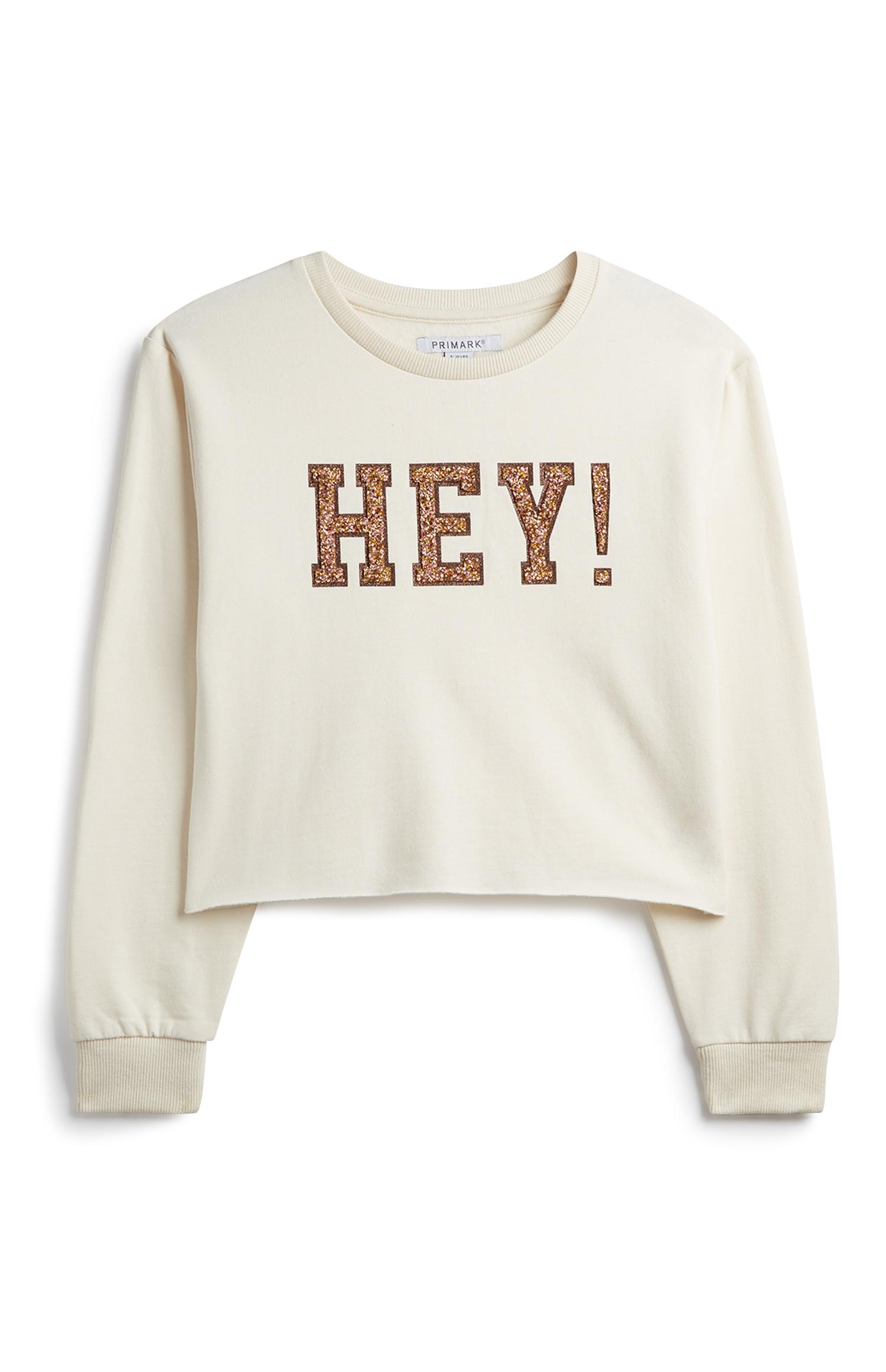 Sweatshirt mit Slogan (Teeny Girls)