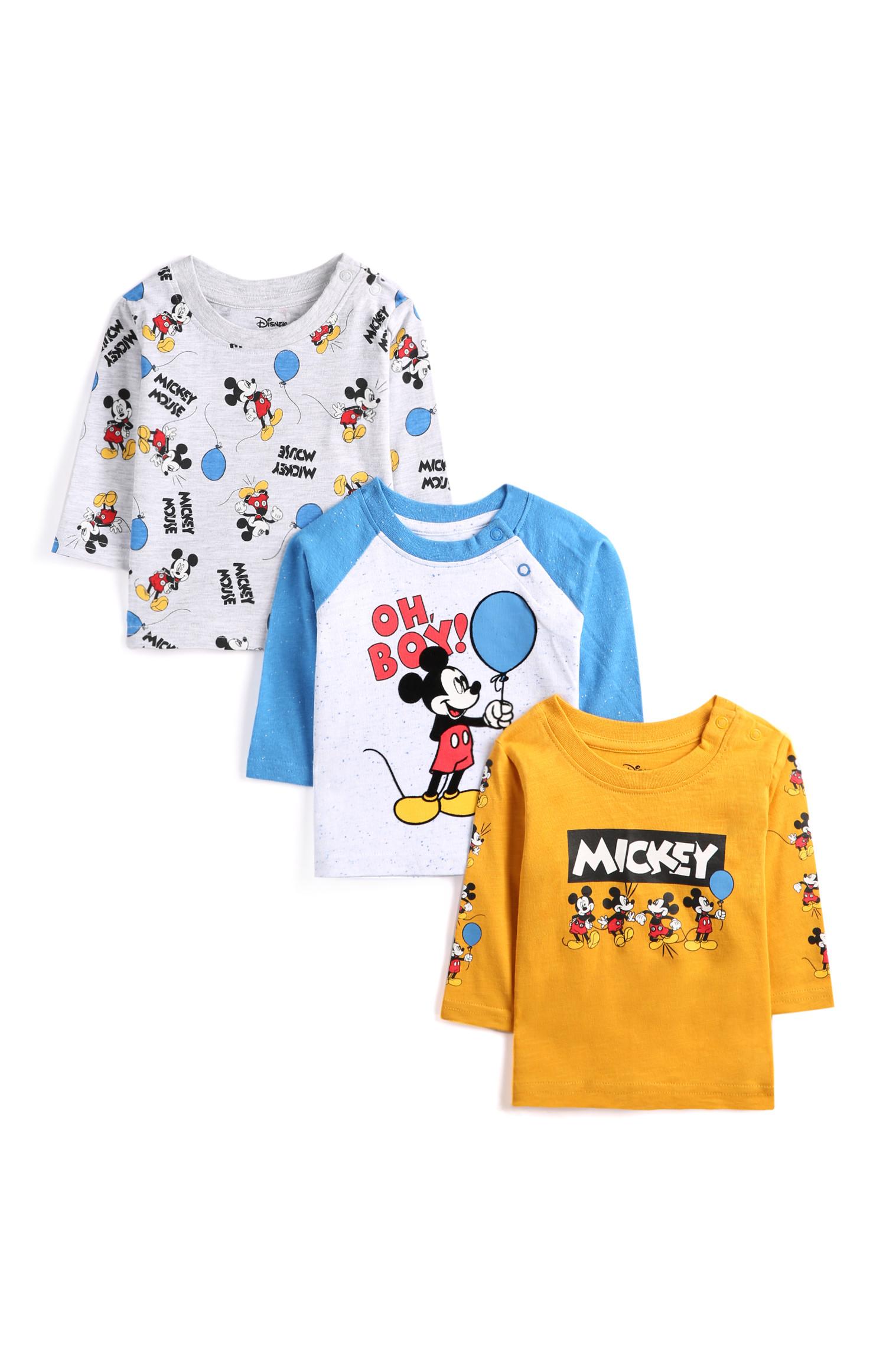 3 T-shirt Topolino da bimbo