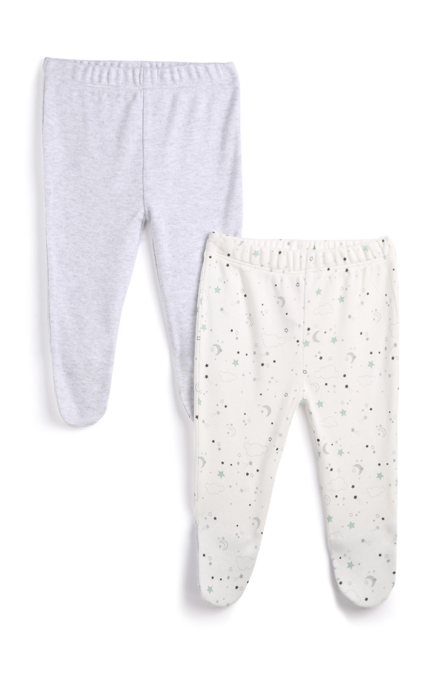 Leggings für Neugeborene, 2er-Pack
