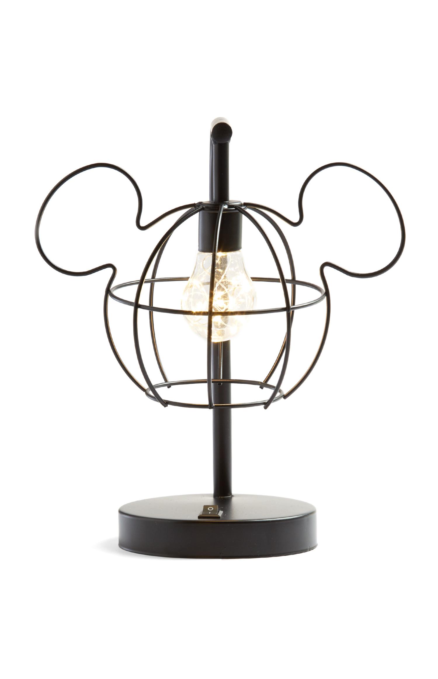 Lampada nera da tavolo Topolino