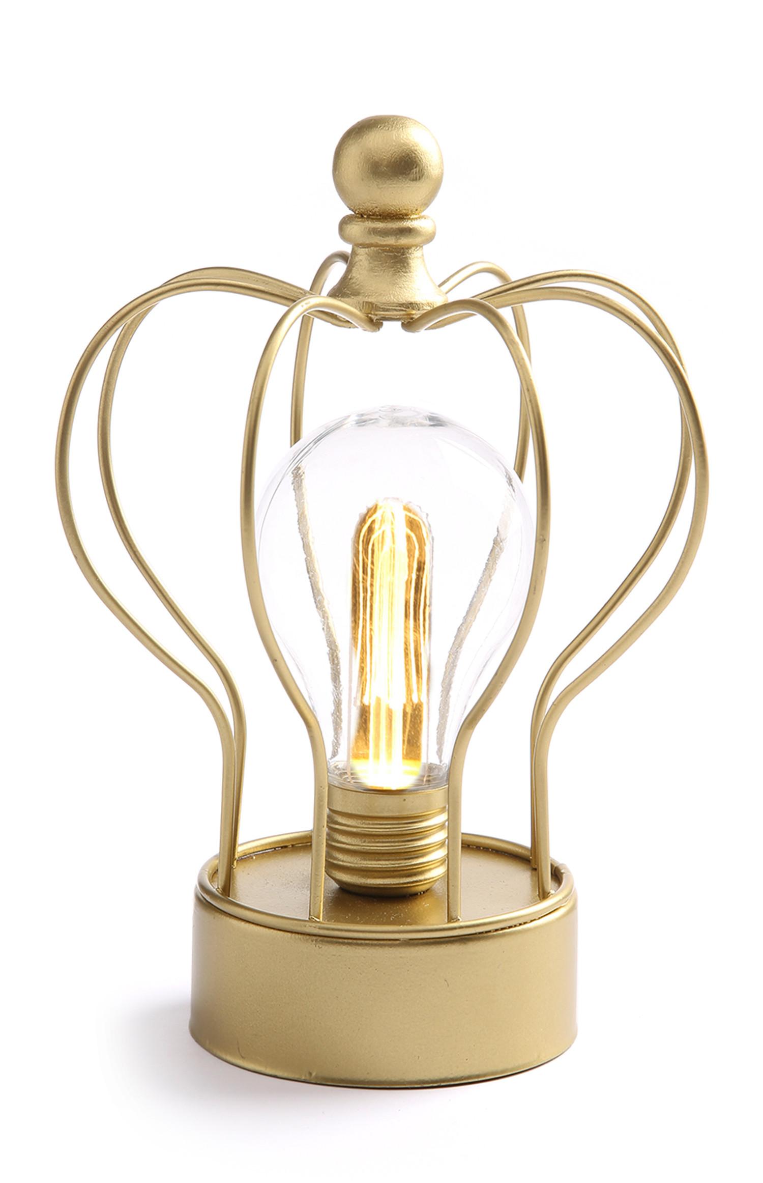 Lampada a forma di corona Biancaneve