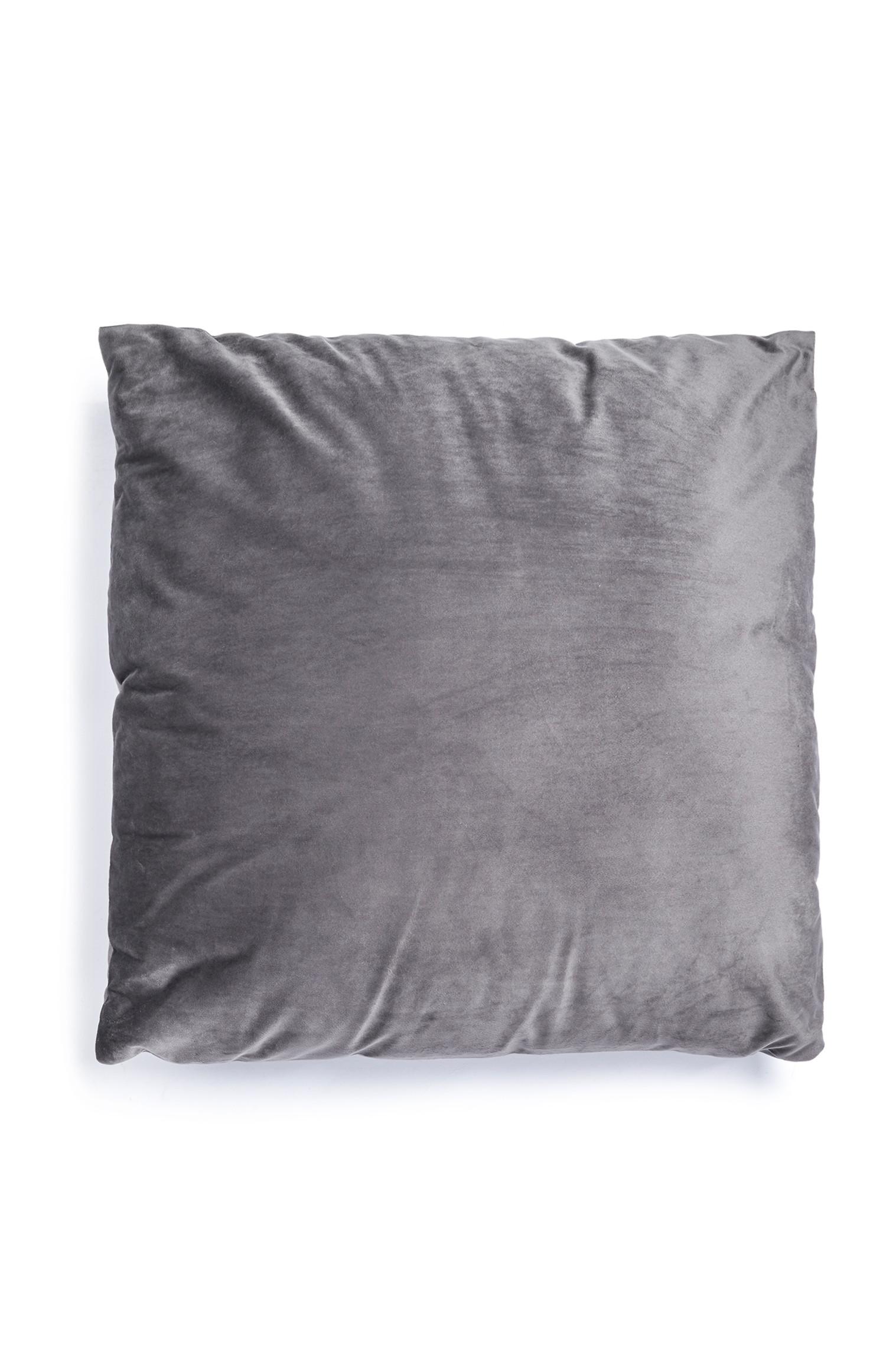 Cuscino grande grigio antracite