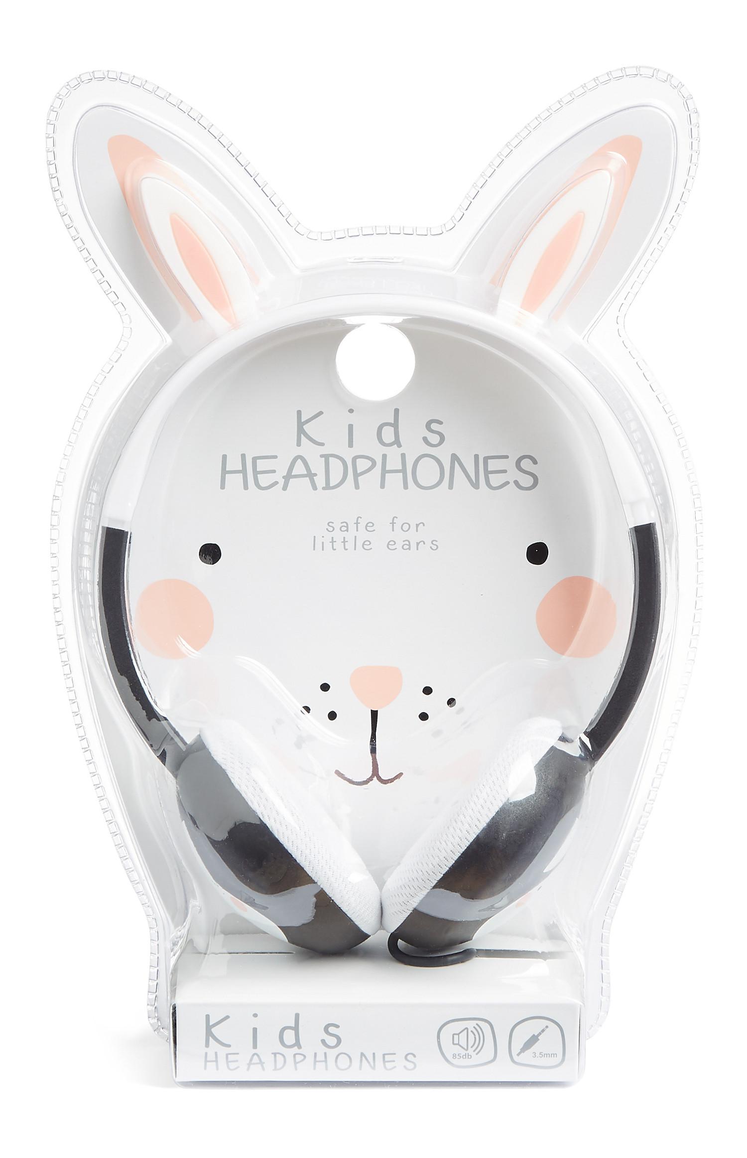 Cuffie nere coniglio