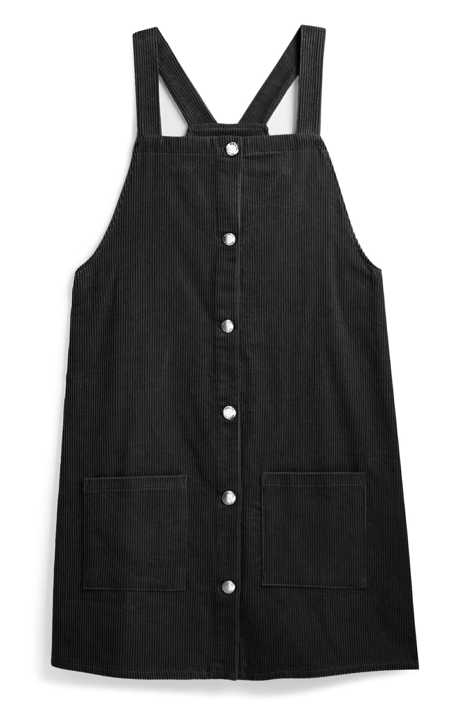 Schwarzes Latzkleid (Teeny Girls)
