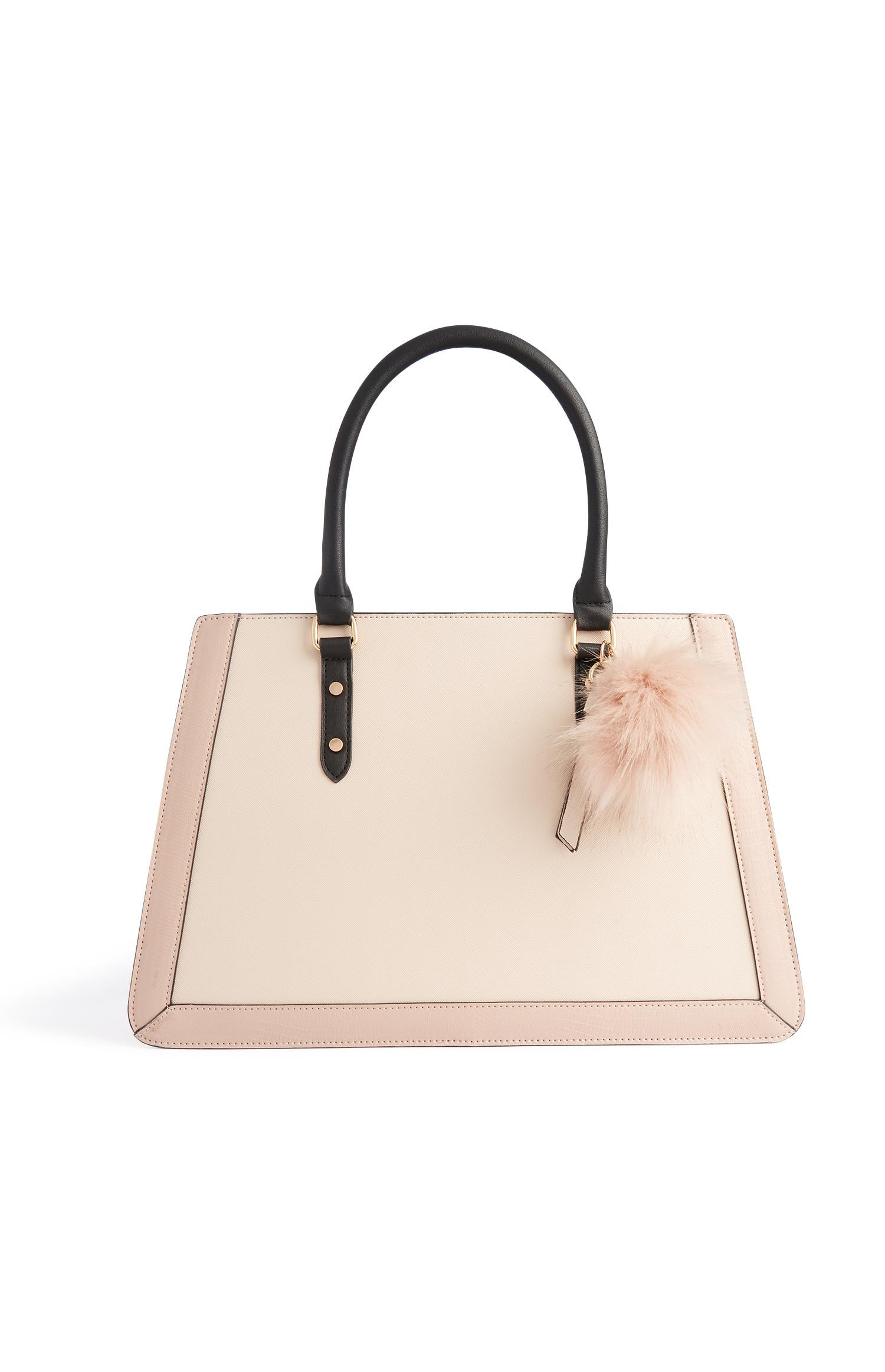 Handtas in huidkleur