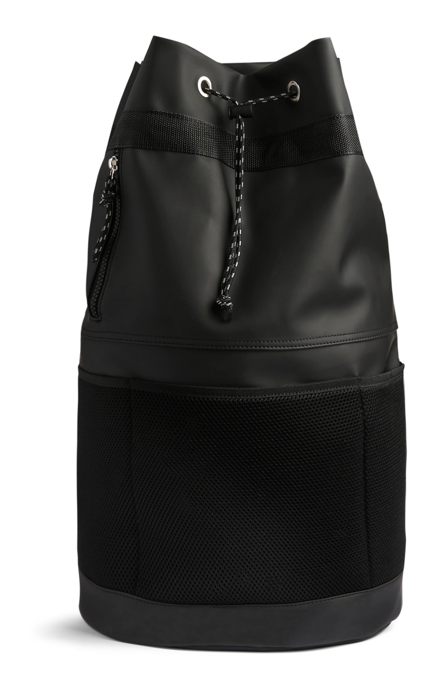 Schwarze Duffel-Tasche