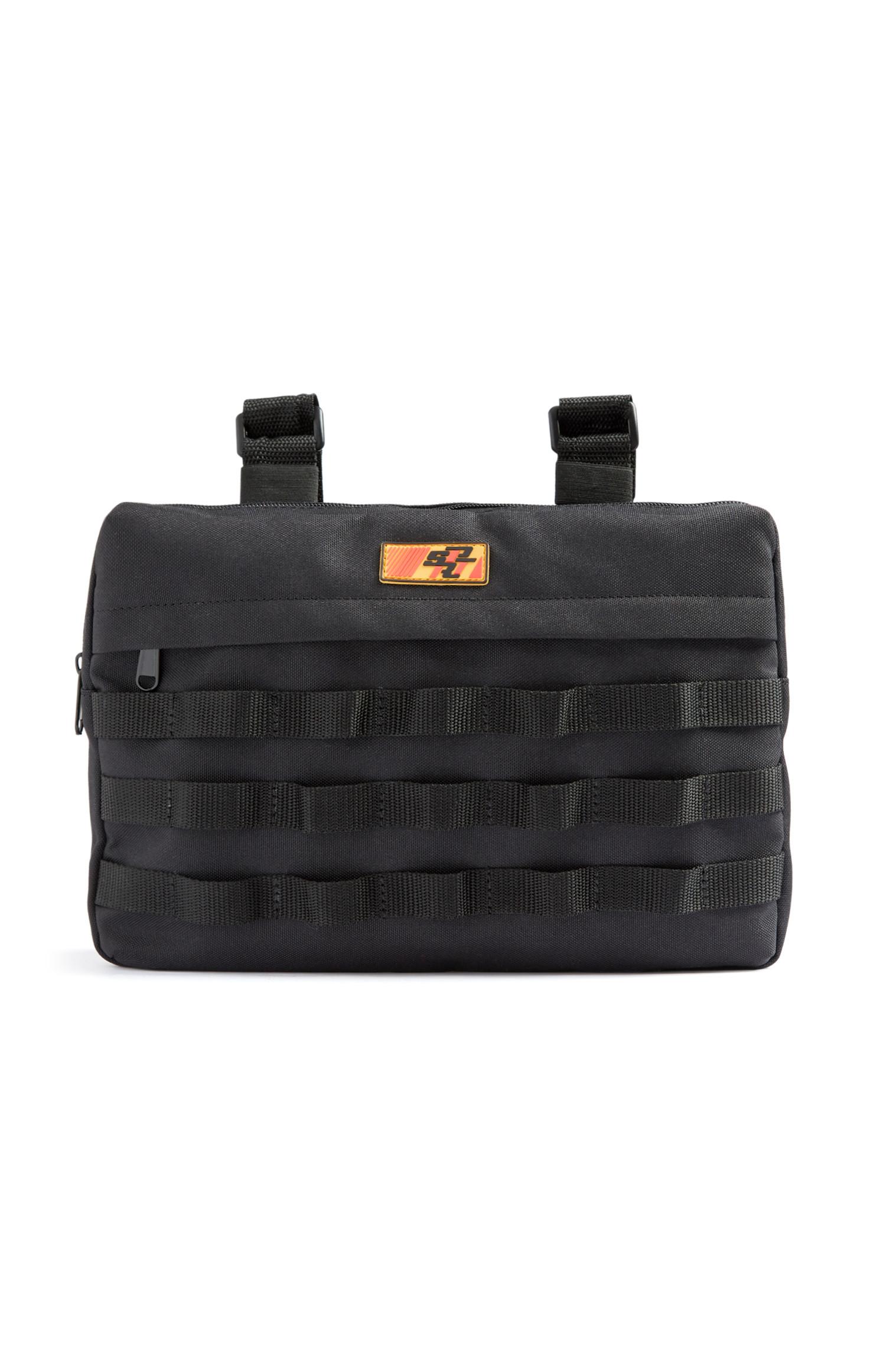 Schwarze Gürteltasche