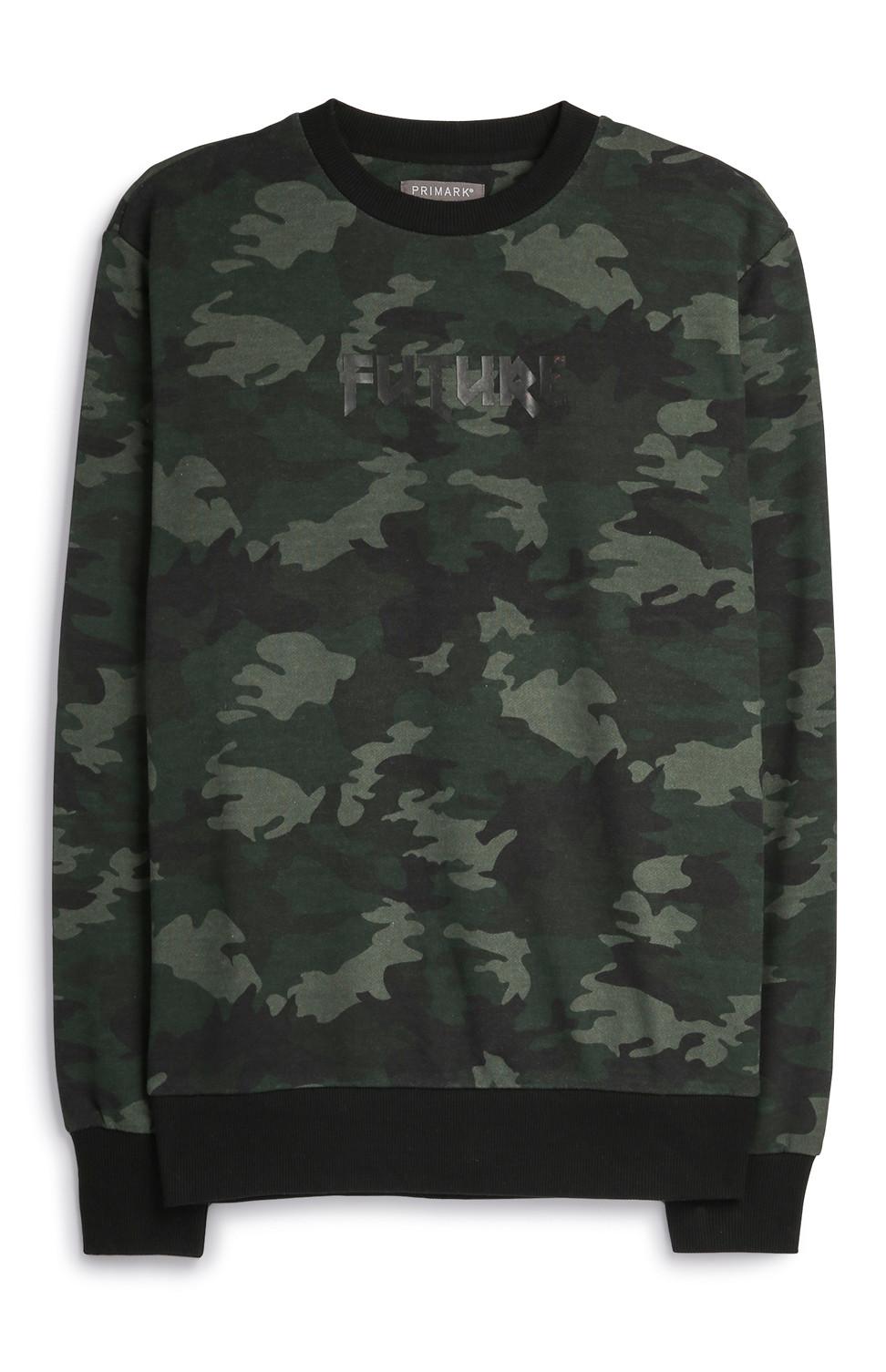 Pullover mit Tarnmuster