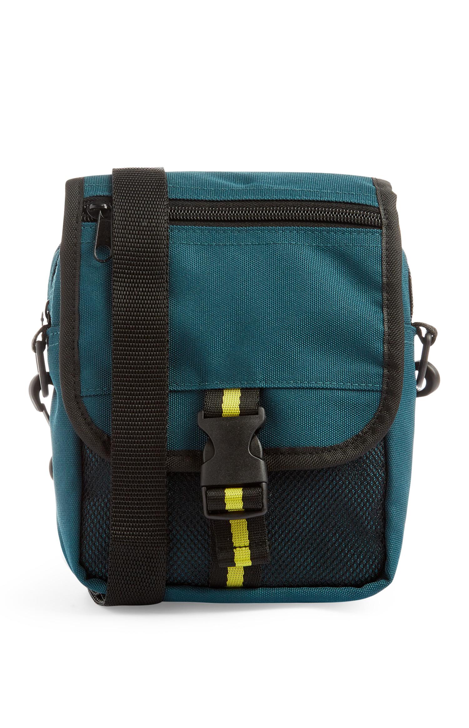 Petrolfarbene Herrentasche