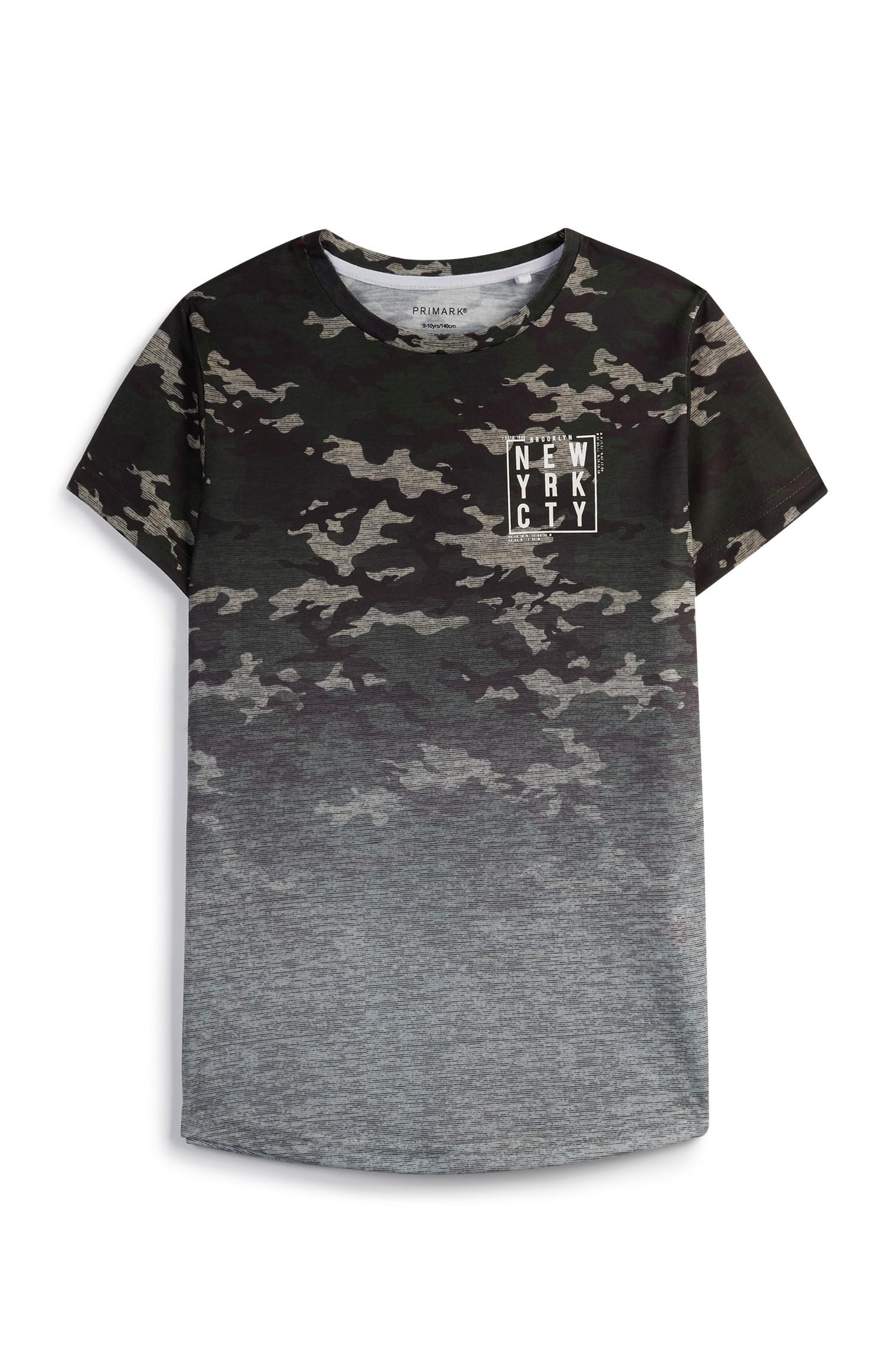 T-Shirt im Ombré-Tarnlook (Teeny Boys)