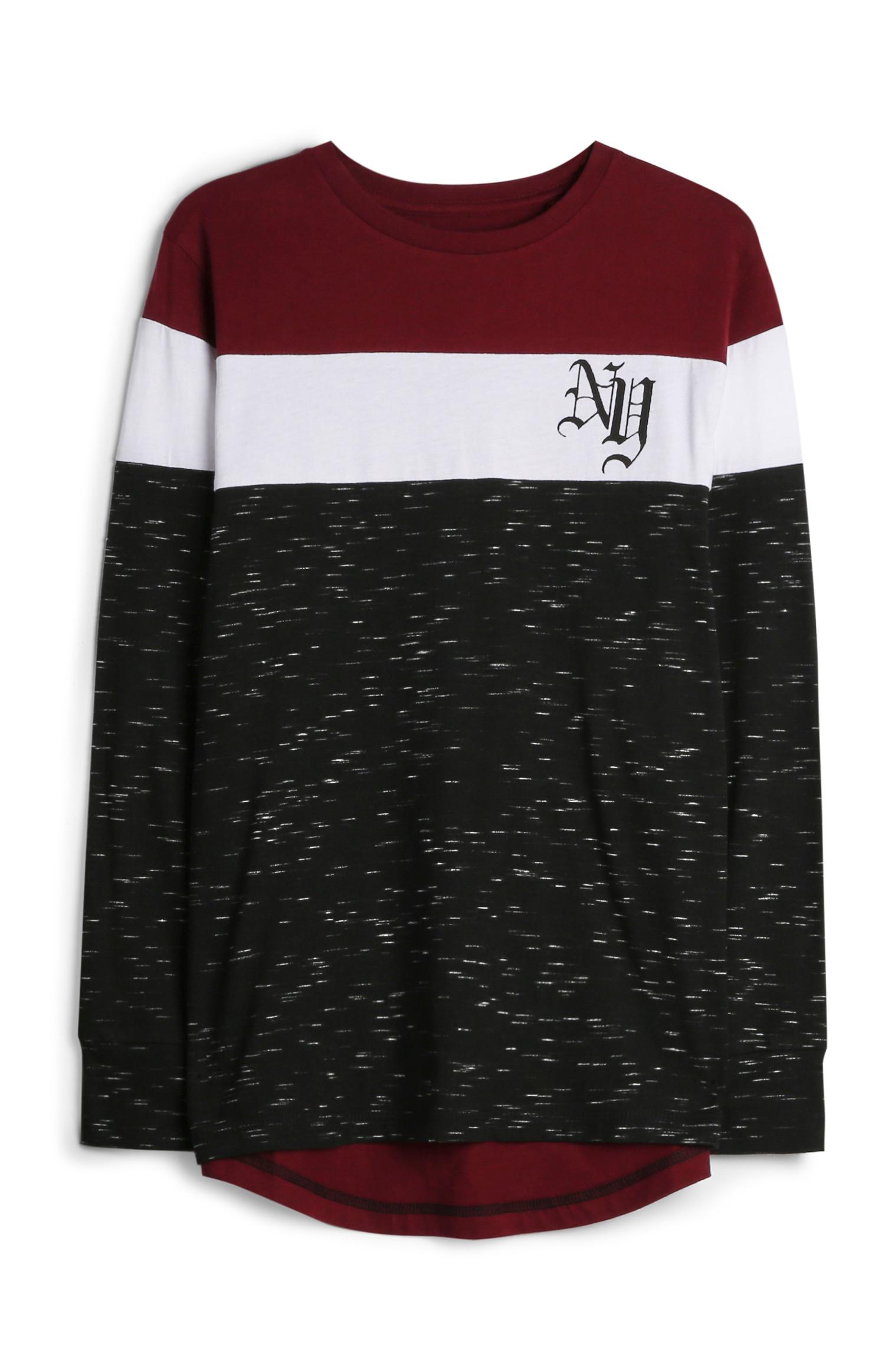 T-Shirt in Blockfarben (Teeny Boys)