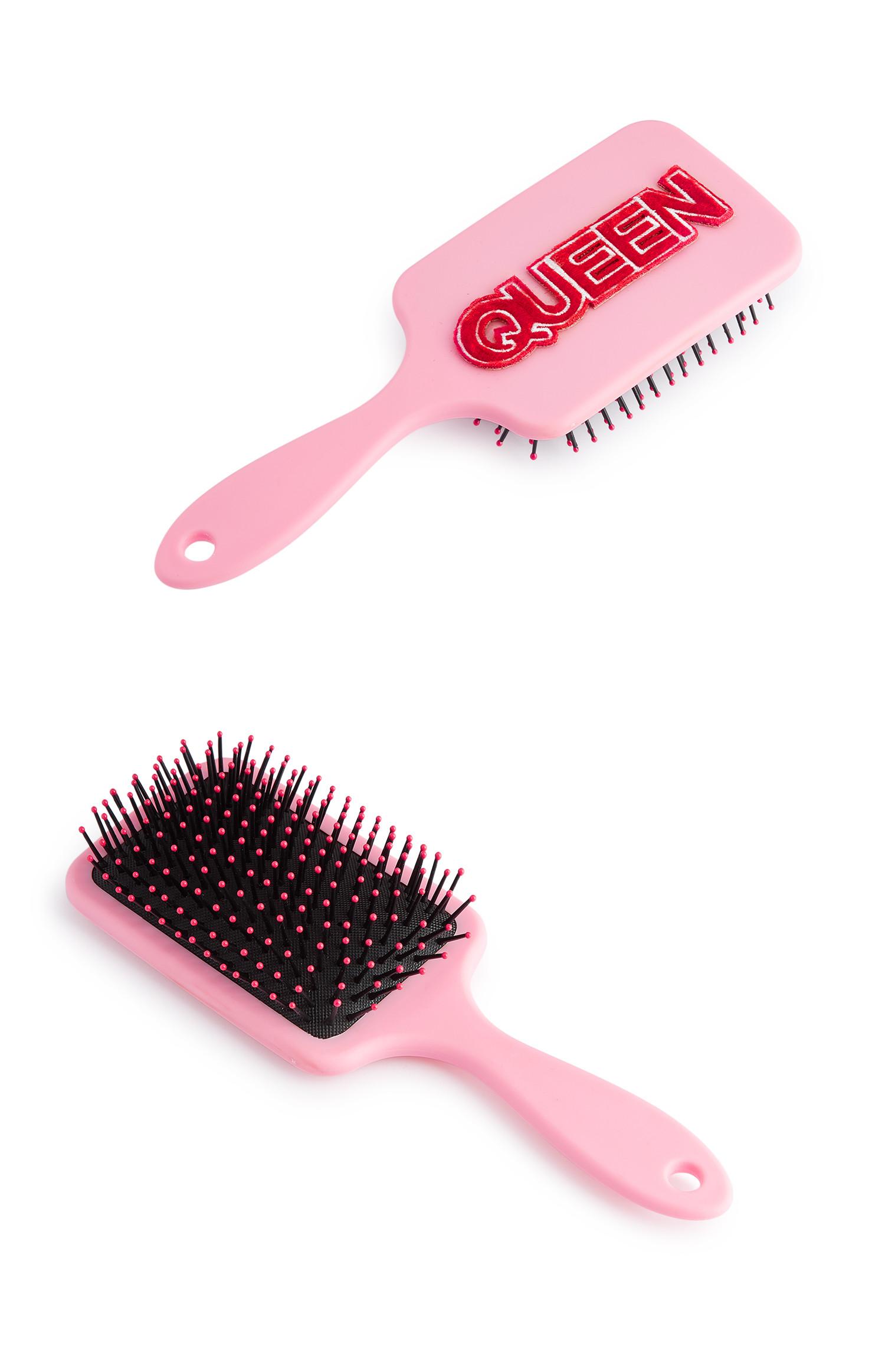 Spazzola piatta rosa Queen