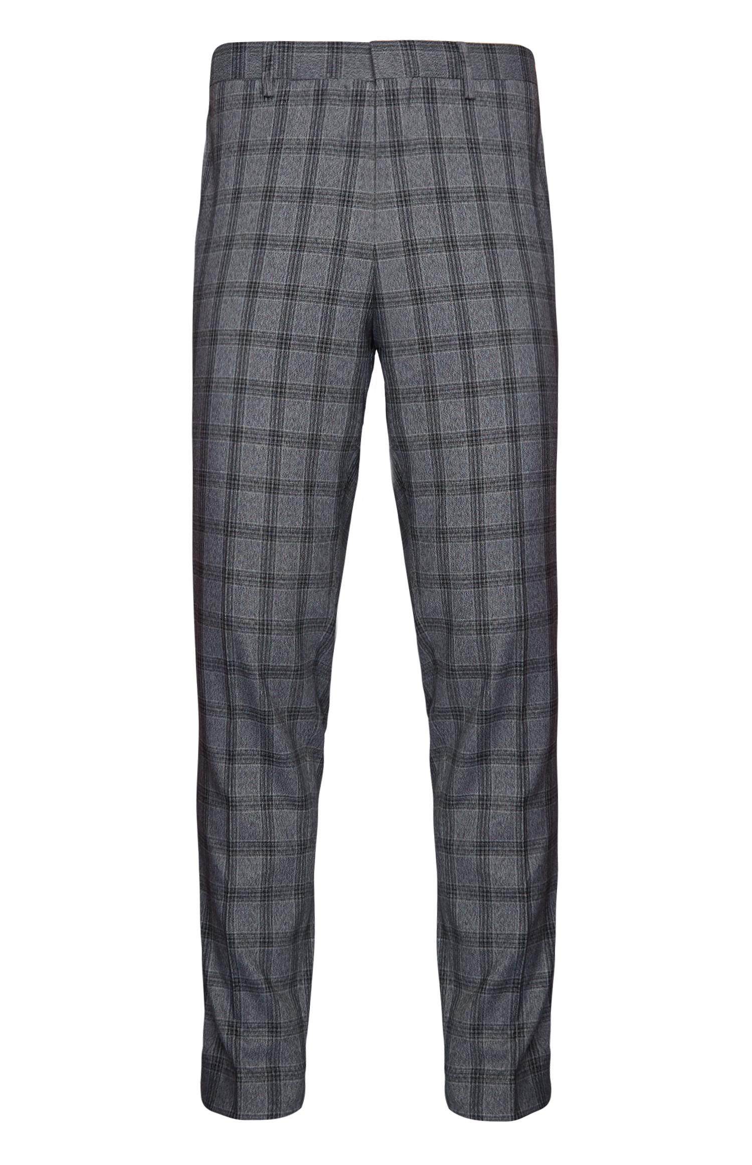 Grau karierte Hose