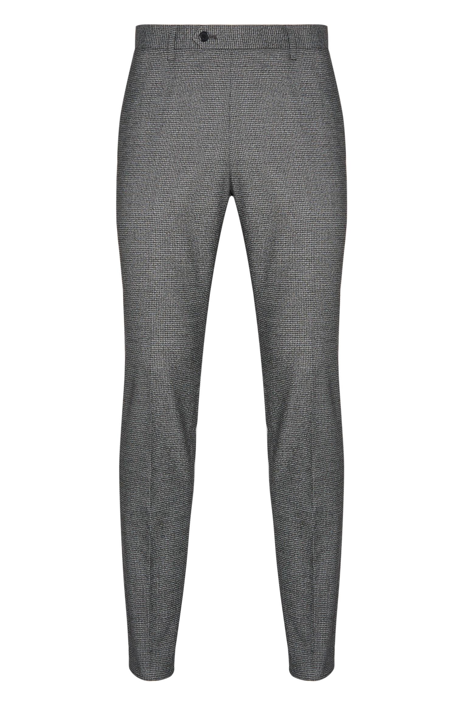 Grau karierte Hose