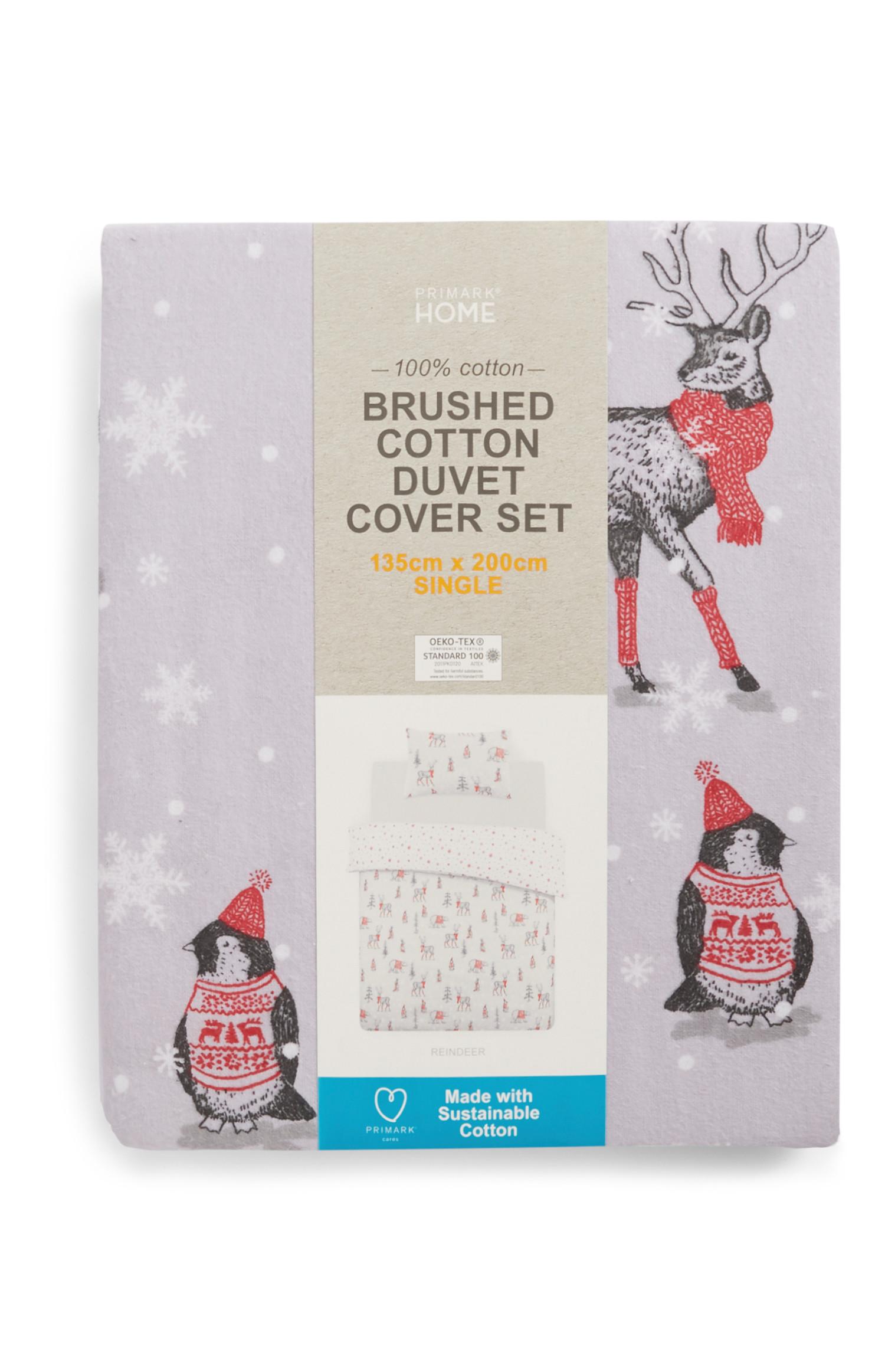 Set piumone singolo con renne