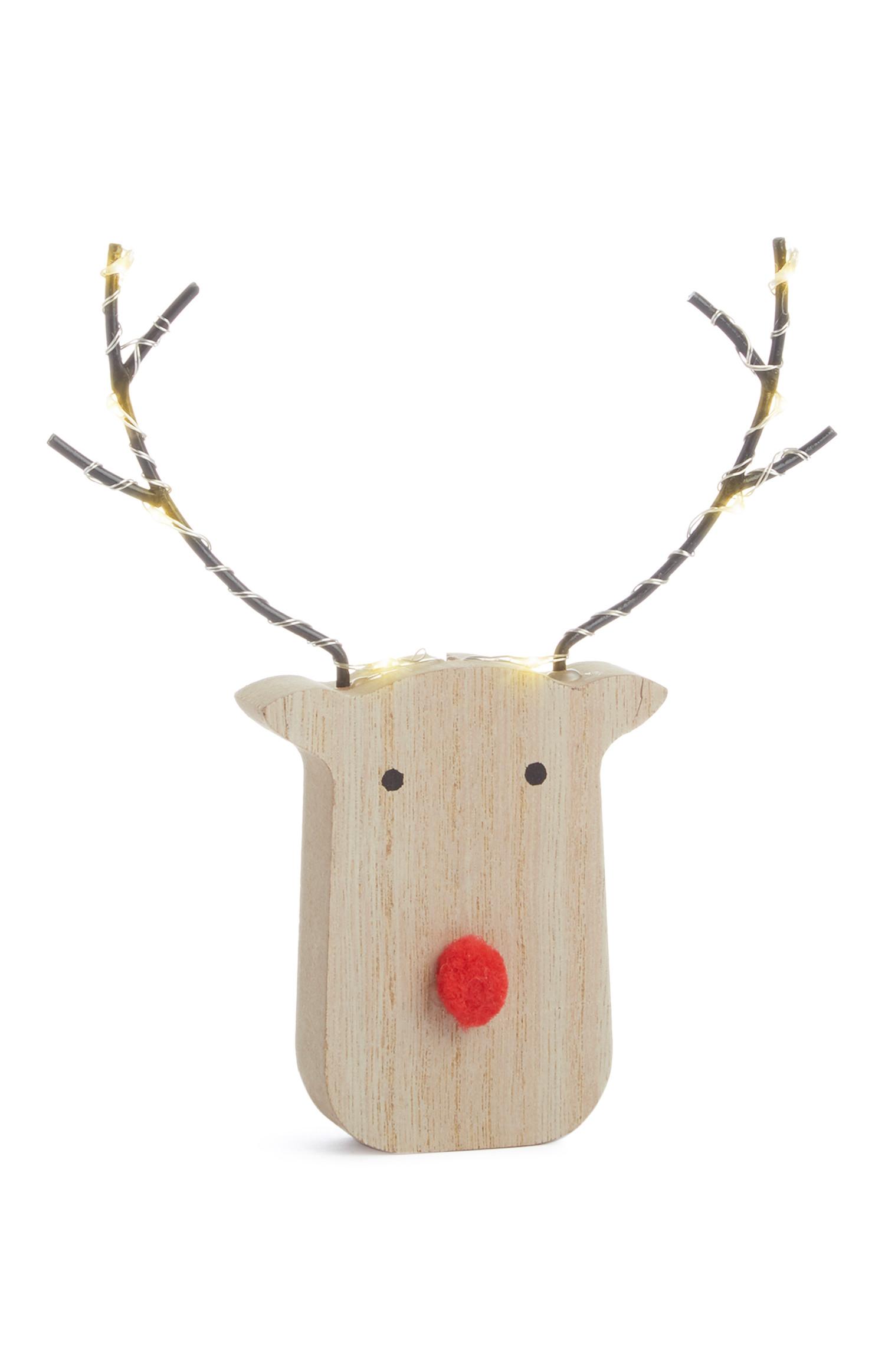 Decorazione renna che si illumina