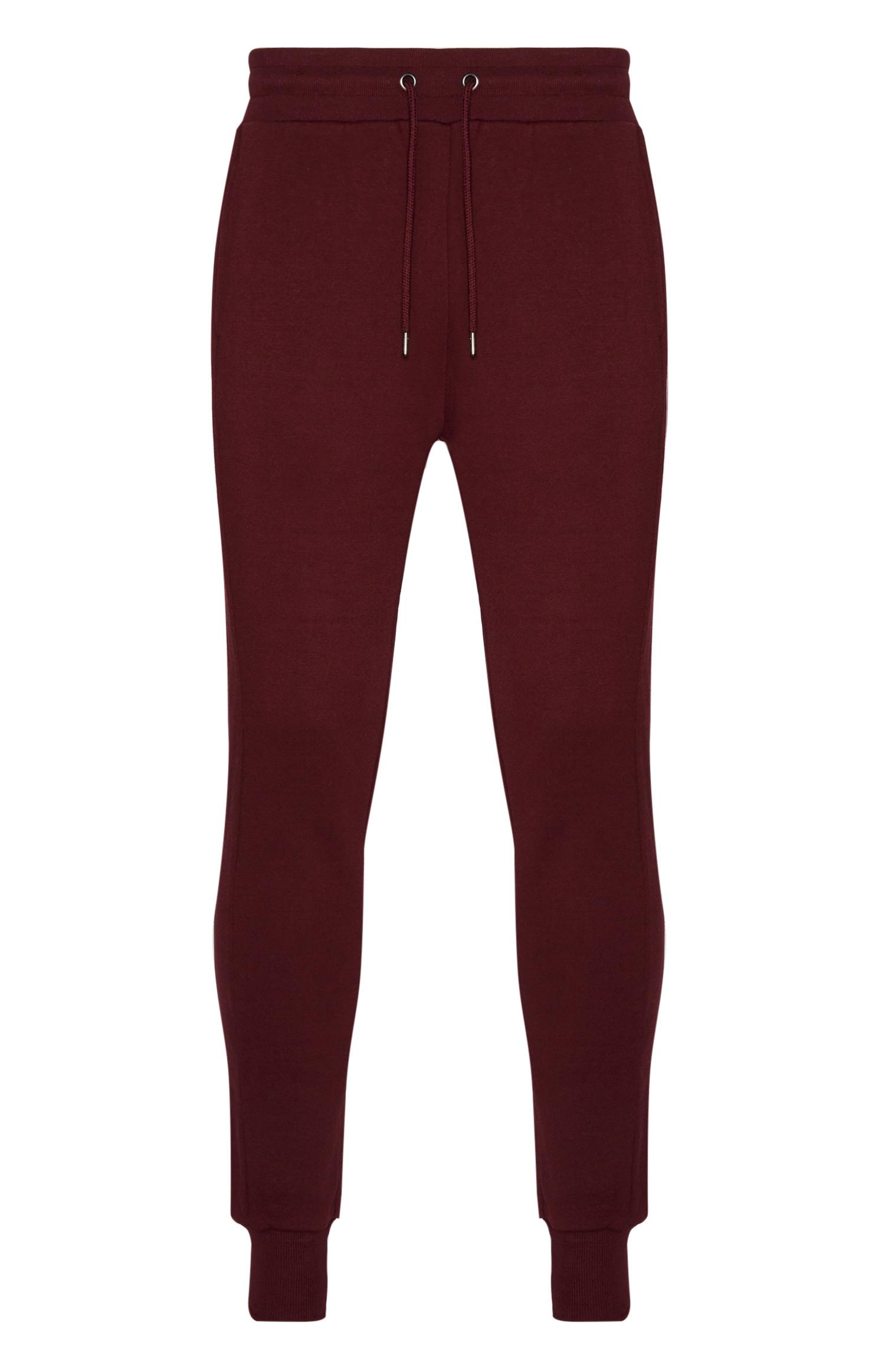 Burgunderrote Jogginghose