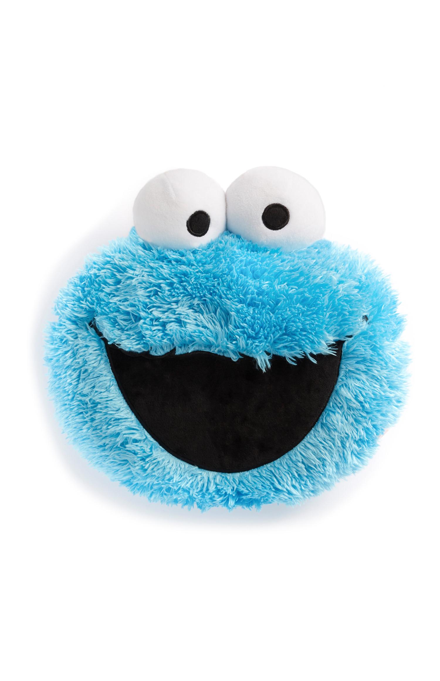 Cuscino Cookie Monster blu