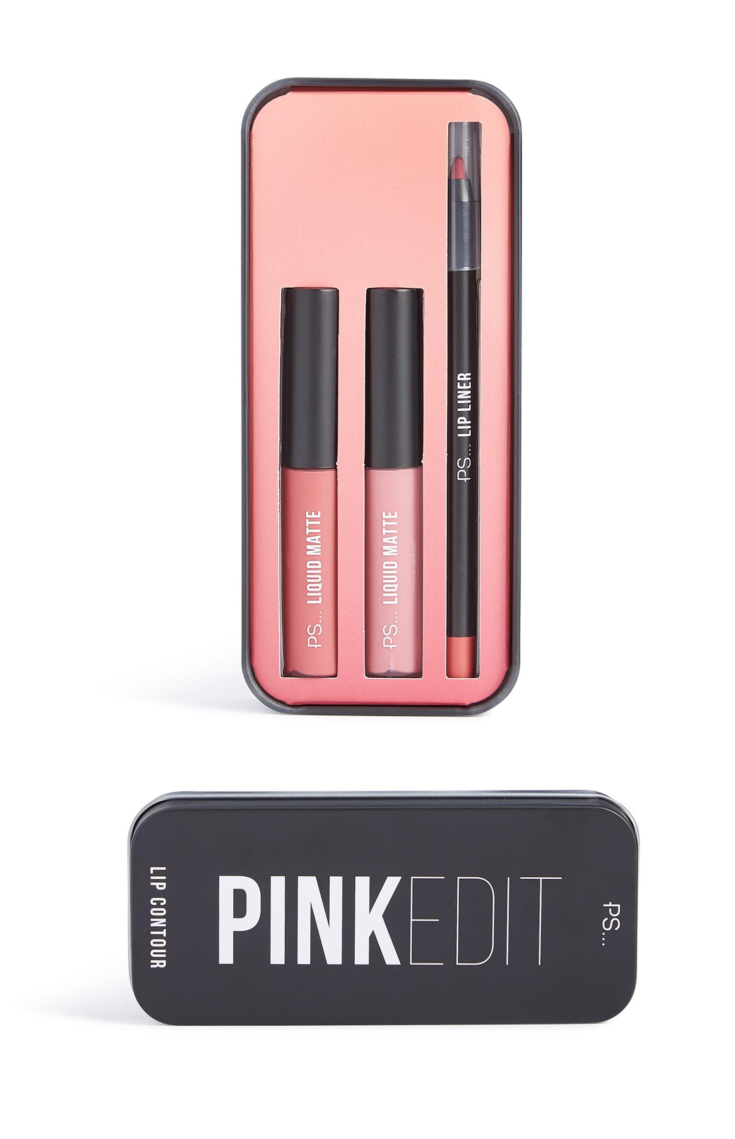 Contorno labbra rosa