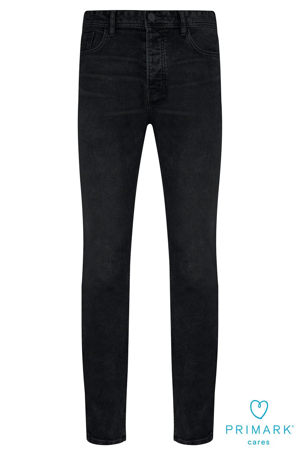 Jeans aus nachhaltiger Baumwolle mit geradem Bein in dunkler Waschung