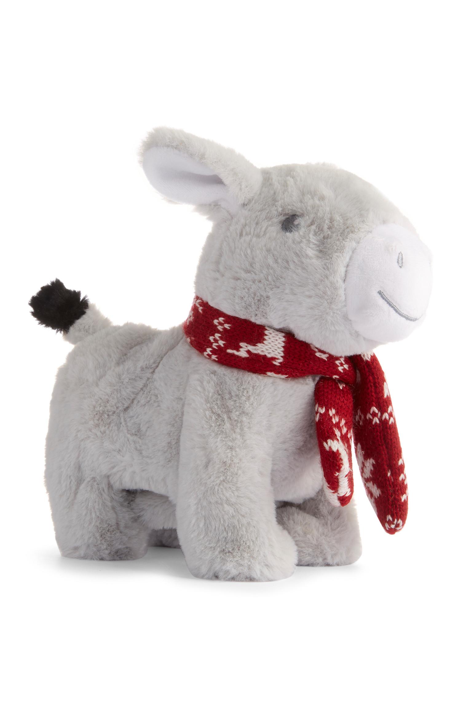 Asino natalizio canta e cammina