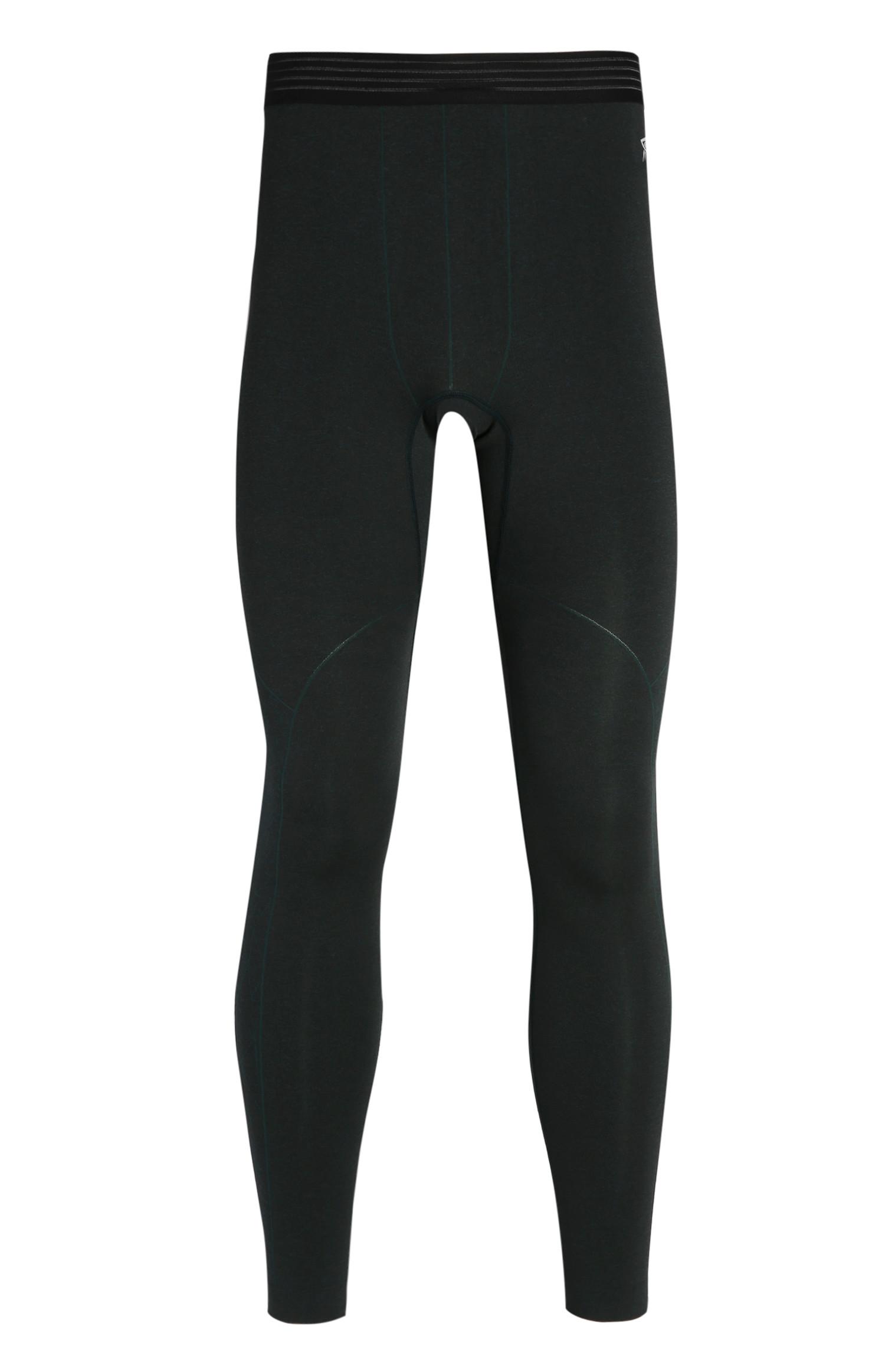 Nahtlose schwarze Leggings