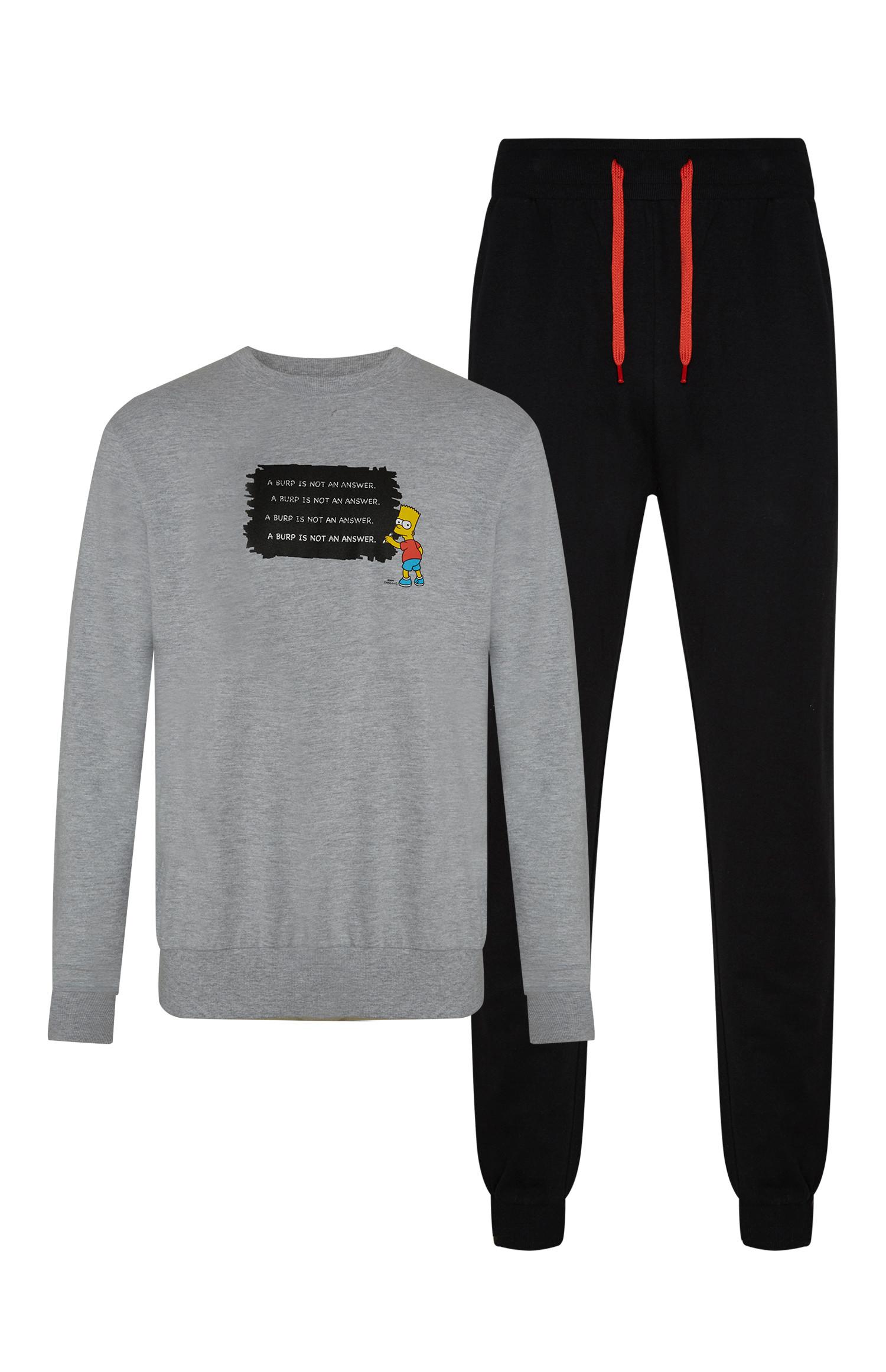 „Bart Simpson“ Pullover und Jogginghose