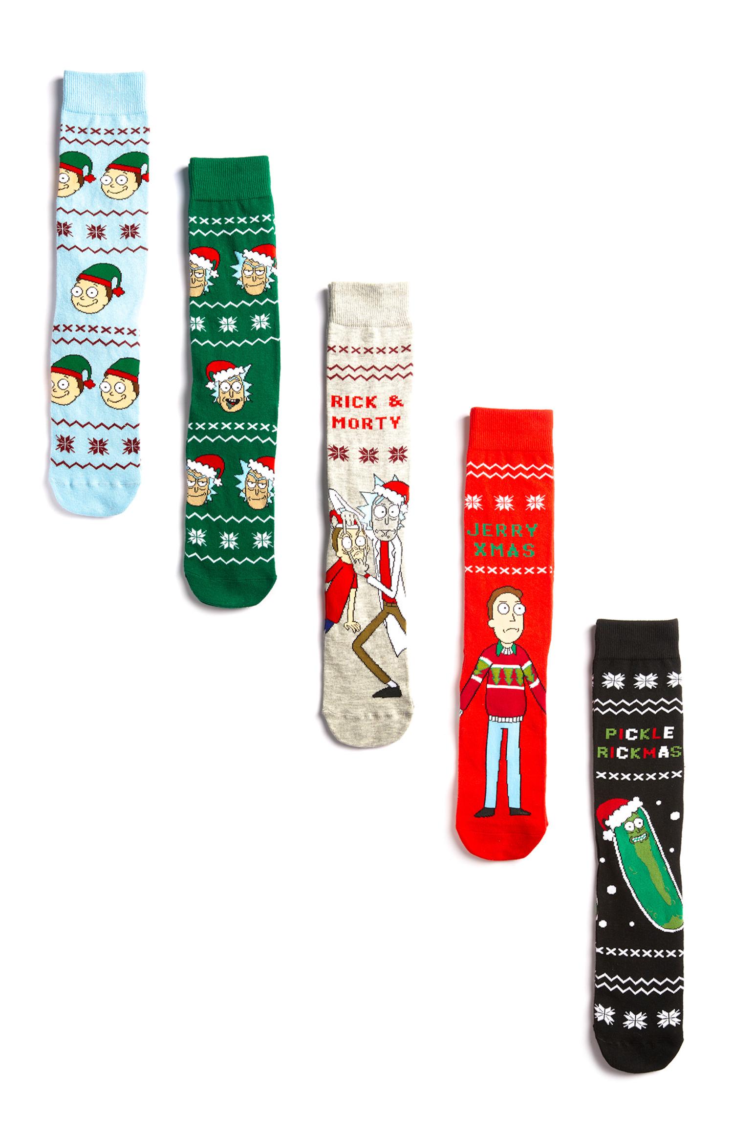 „Rick and Morty“ Socken, 5er-Pack