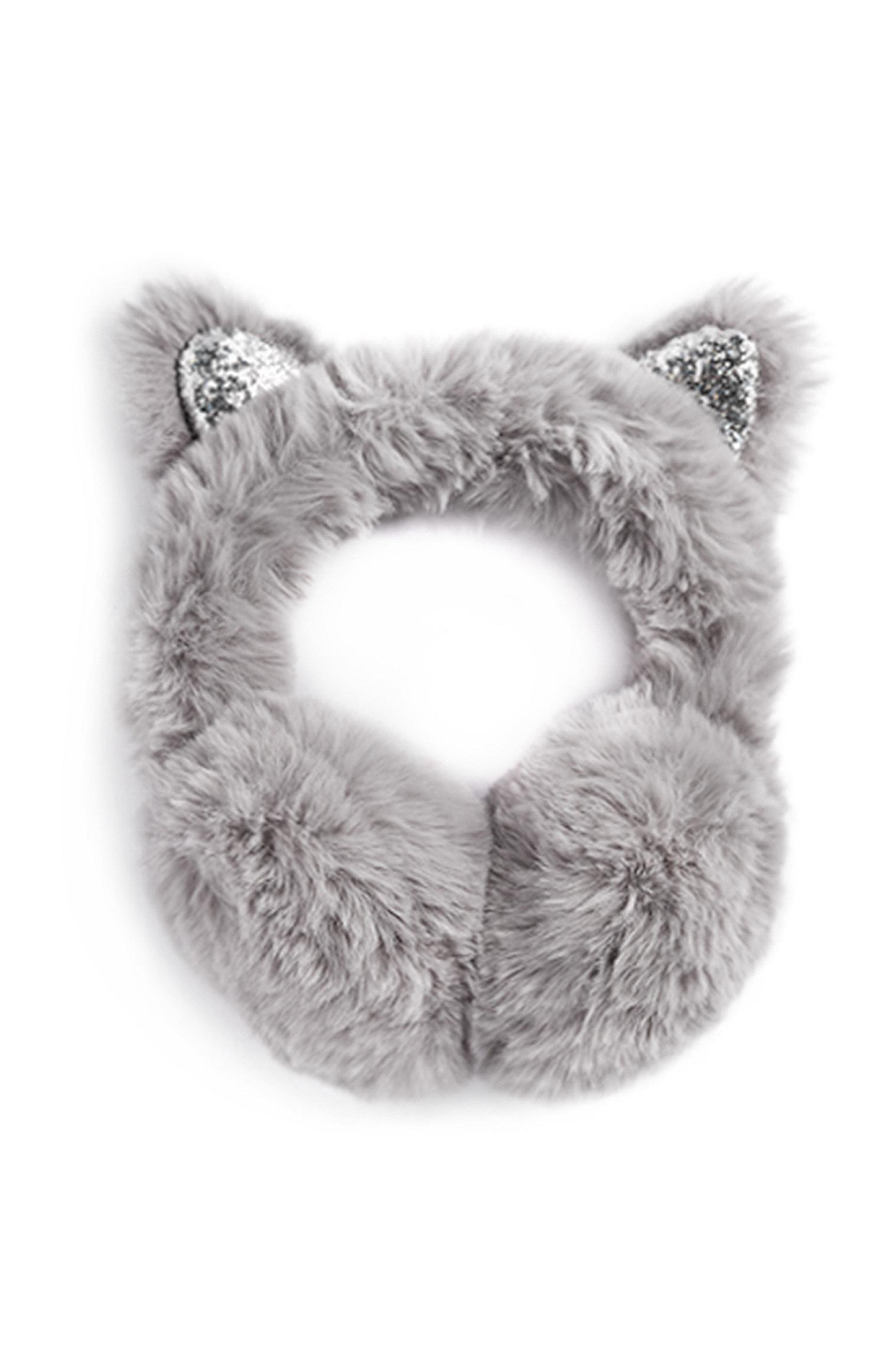 Paraorecchie gatto grigi