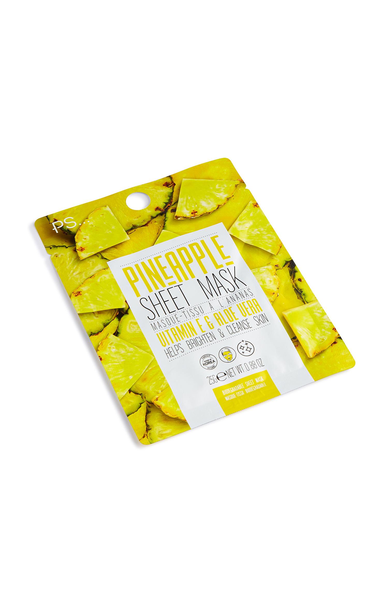 Maschera in tessuto Pineapple