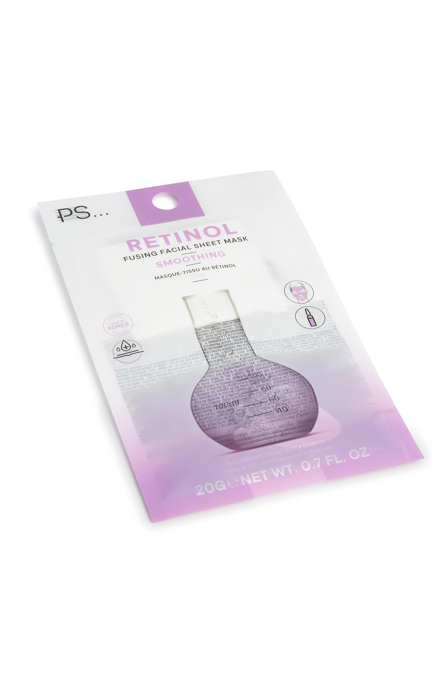 Maschera viso in tessuto al retinolo