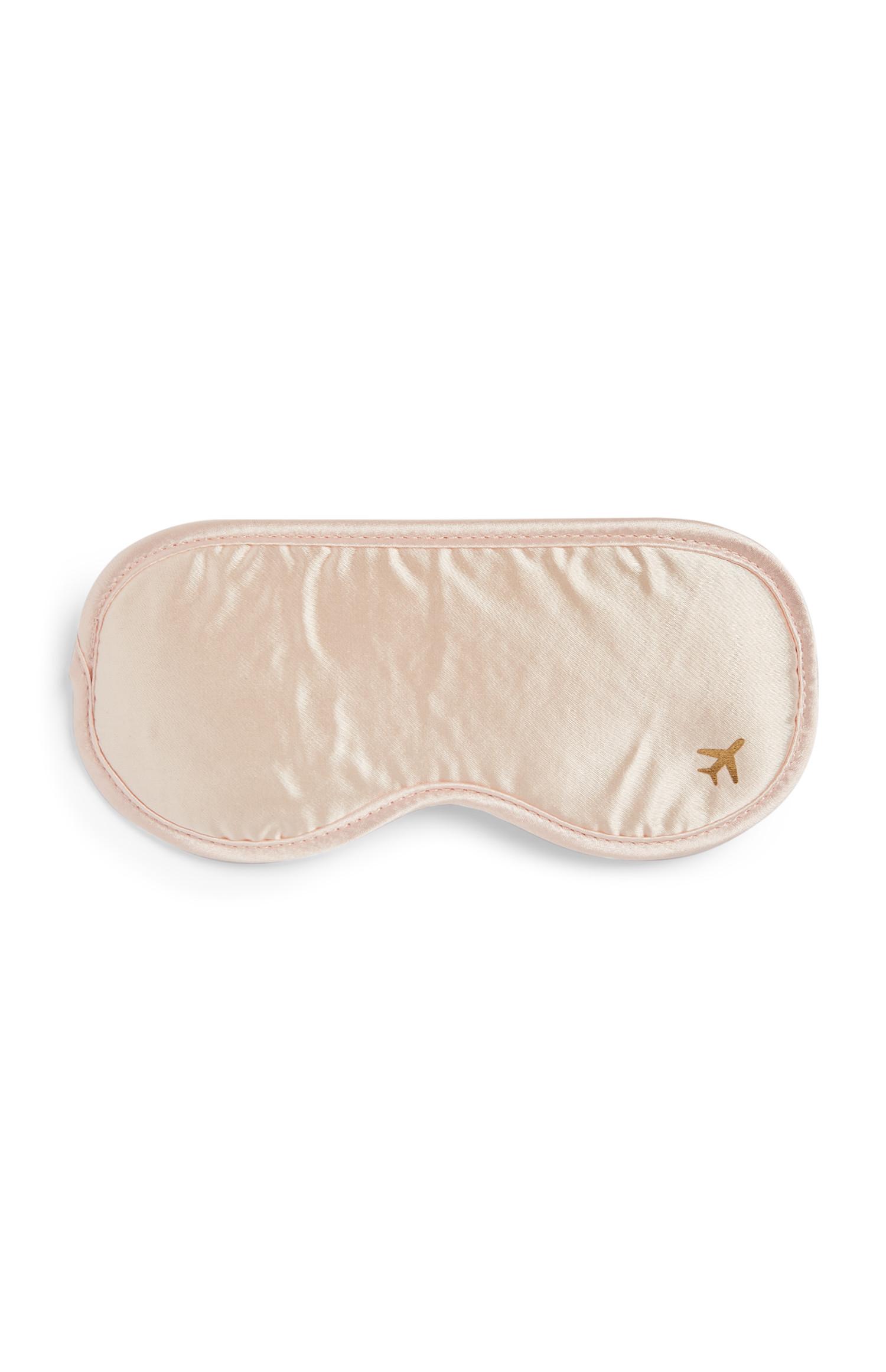 Mascherina occhi rosa