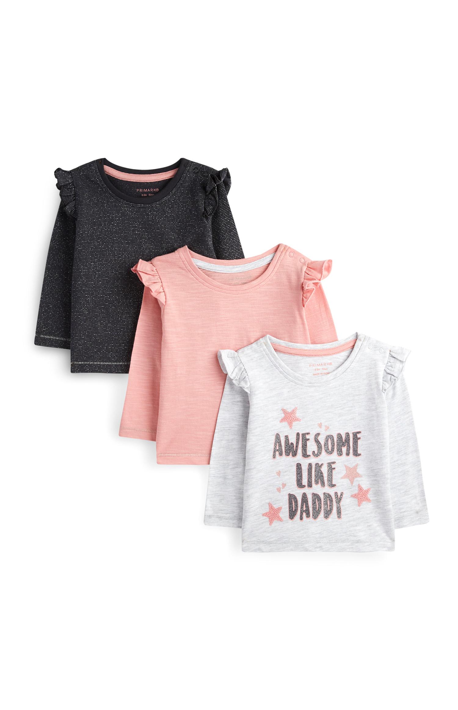 T-Shirts für Babys (M), 3er-Pack