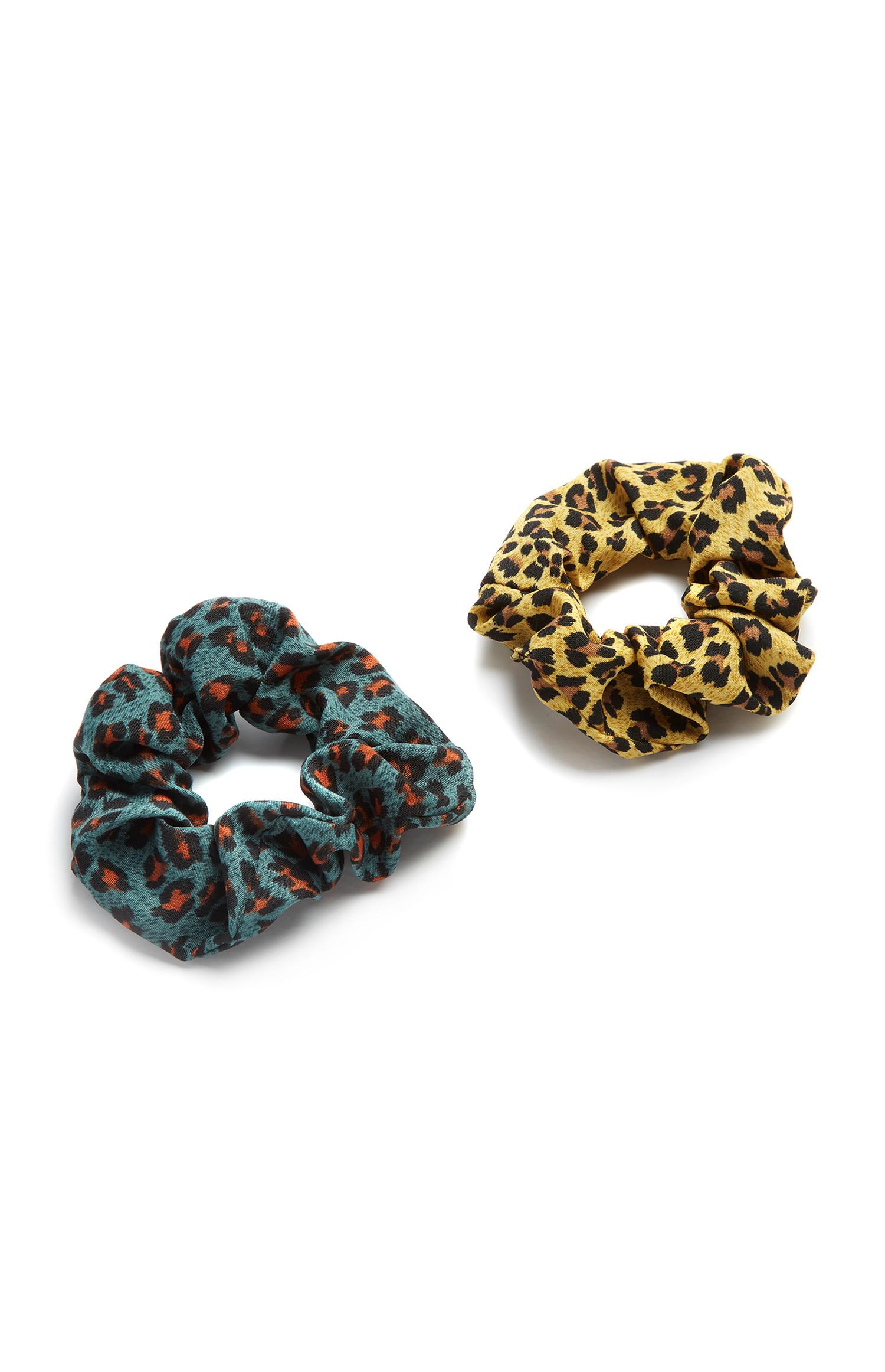 Haarwikkel met dierenprint, set van 2